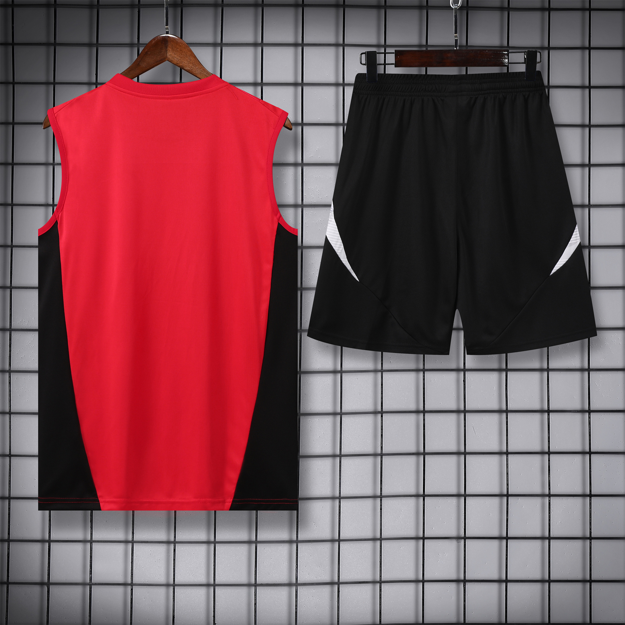 Manchester United 24-25 Vest Training Set - Red - Unitedfutballjersey