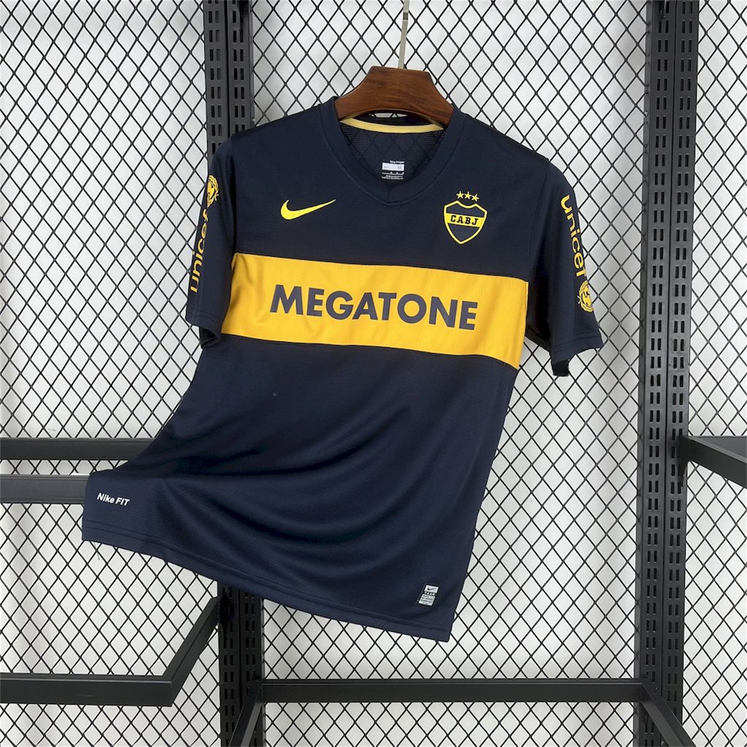 Retro Boca Juniors 2007-08 Home Jersey - Unitedfutballjersey
