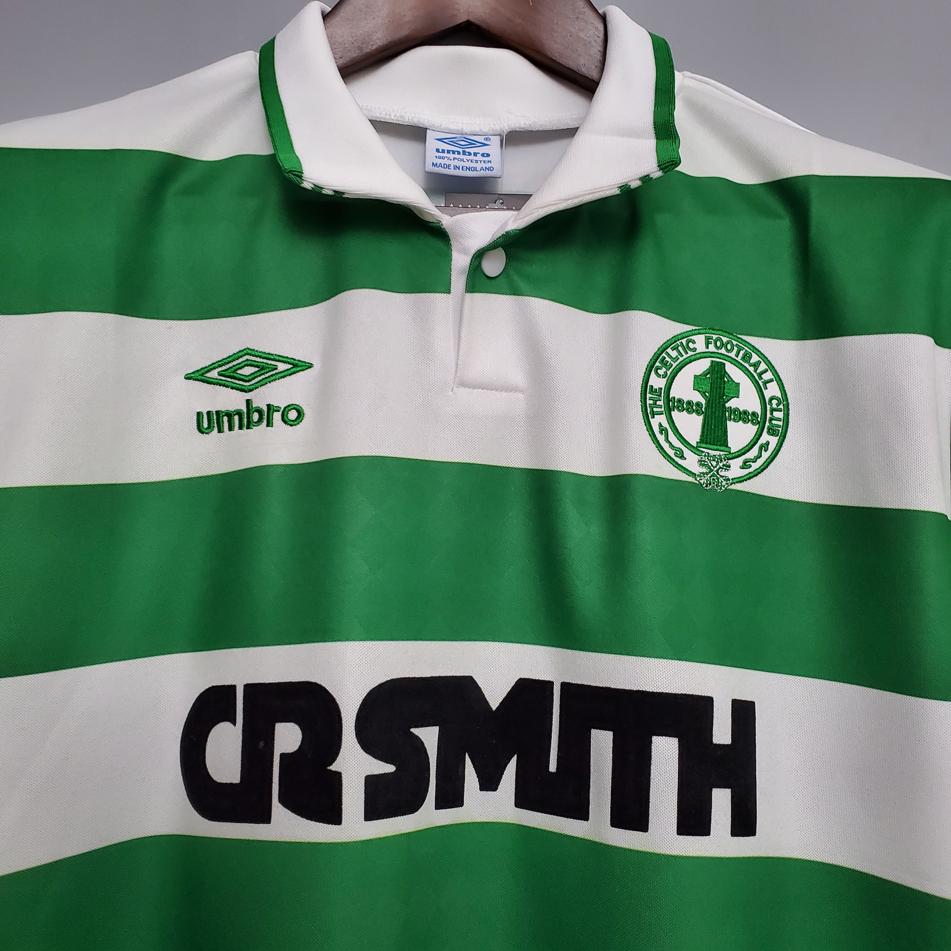 Retro Celtic 1989-91 Home Stadium Jersey - Unitedfutballjersey