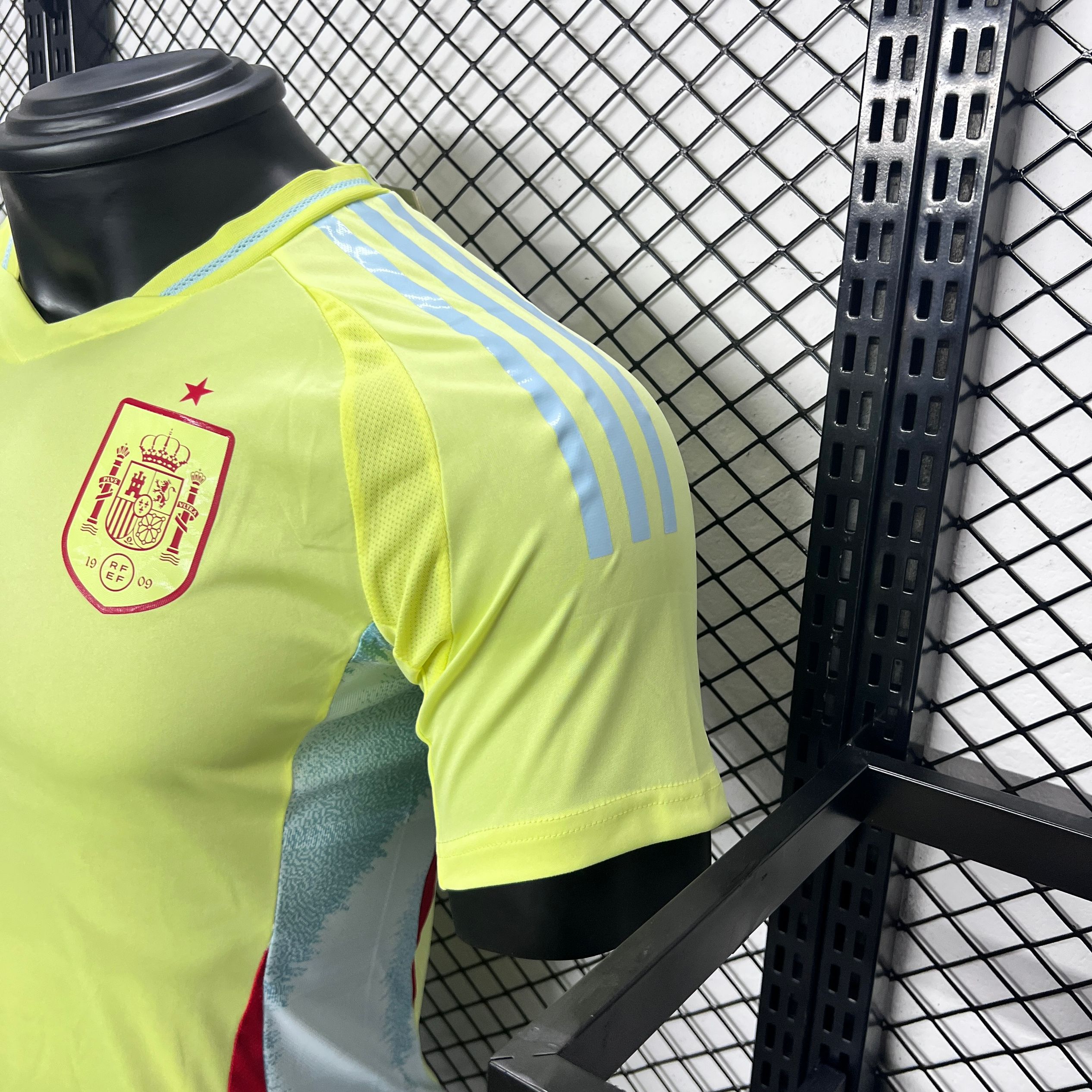 Spain 2024 Away Stadium Jersey - Player Version - Unitedfutballjersey