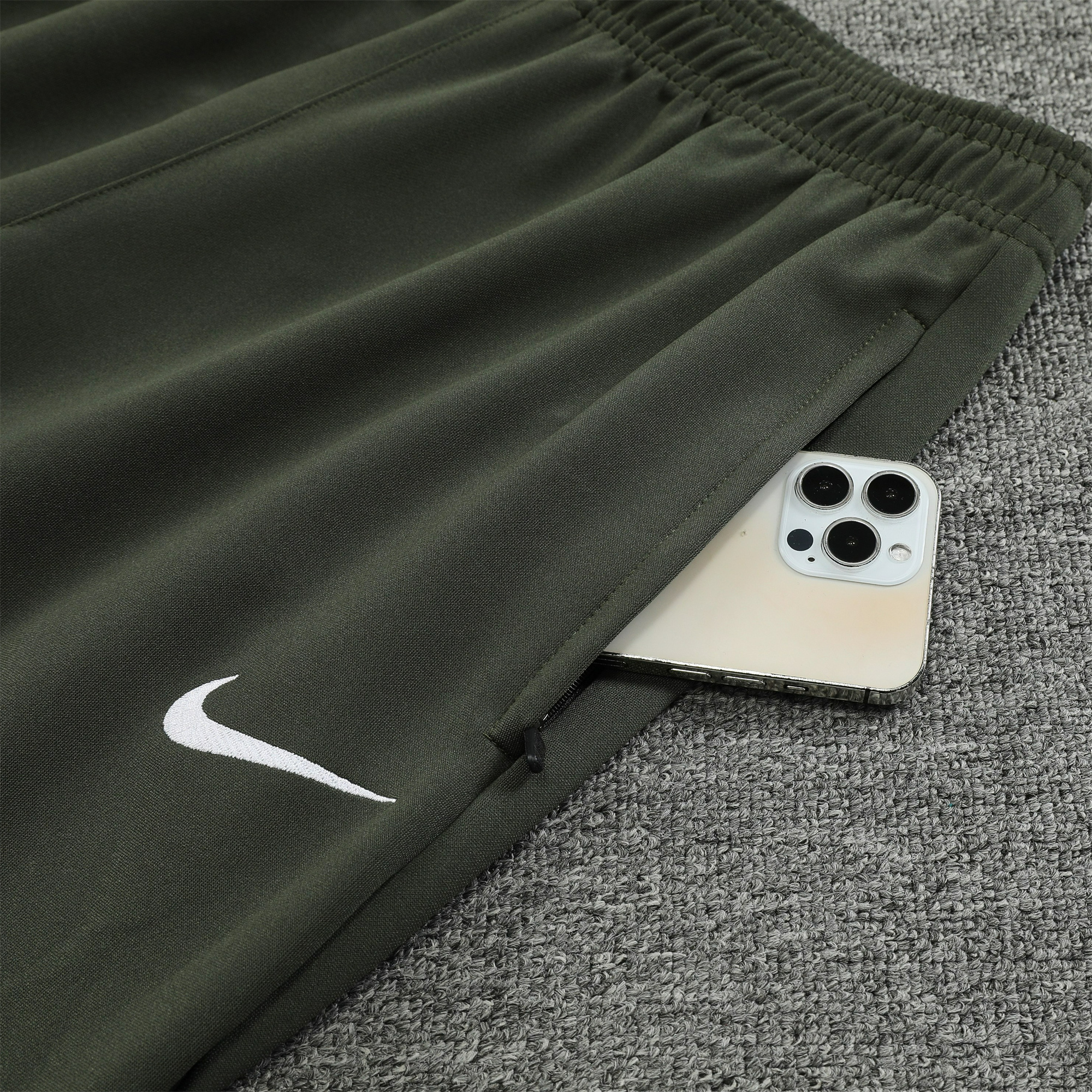 B.A.R.S.A 23-24 Jacket Training Tracksuit Green - Unitedfutballjersey