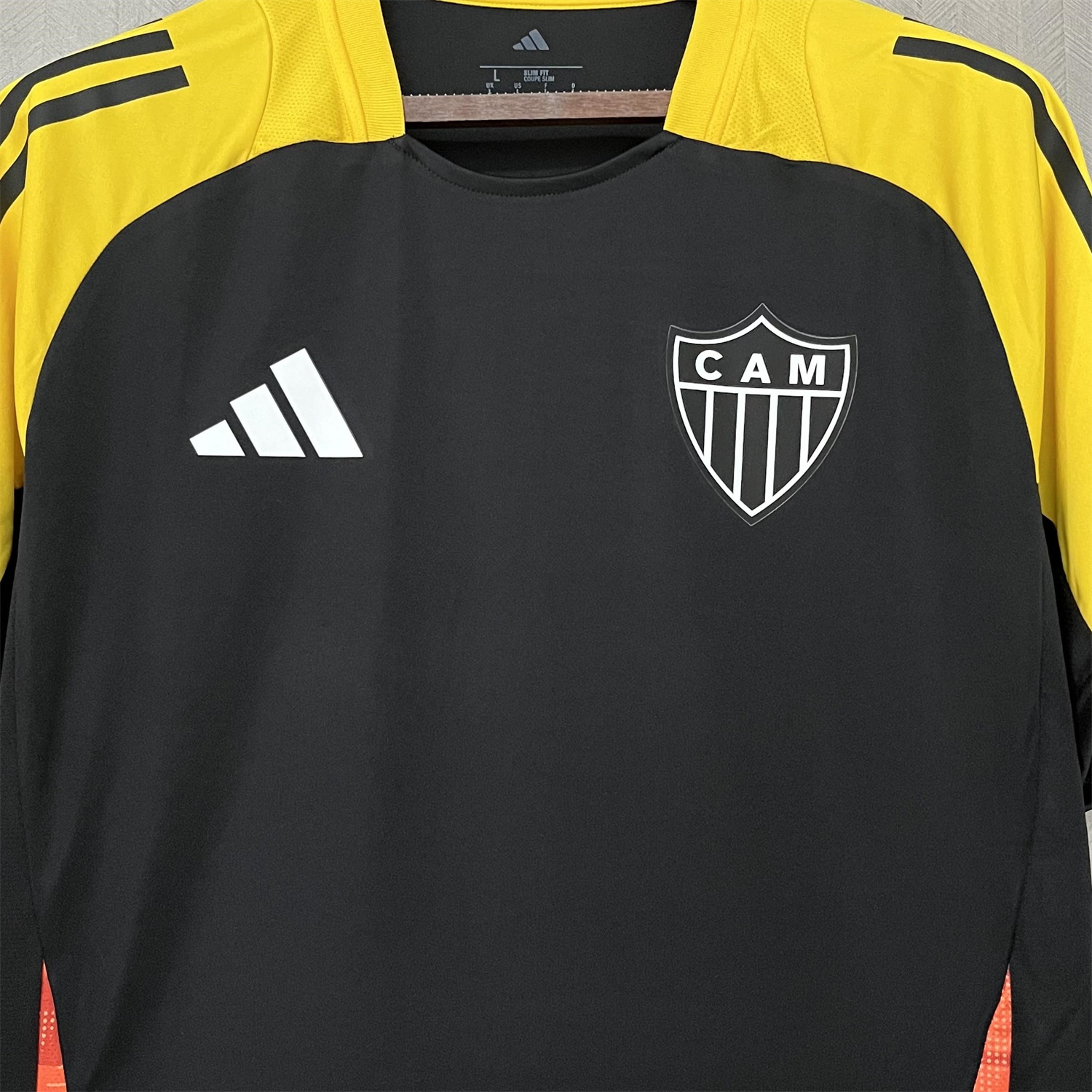 Atletico Mineiro 25-26 Black Pre-Match Training Unsponsored Jersey - Fans Version - Unitedfutballjersey