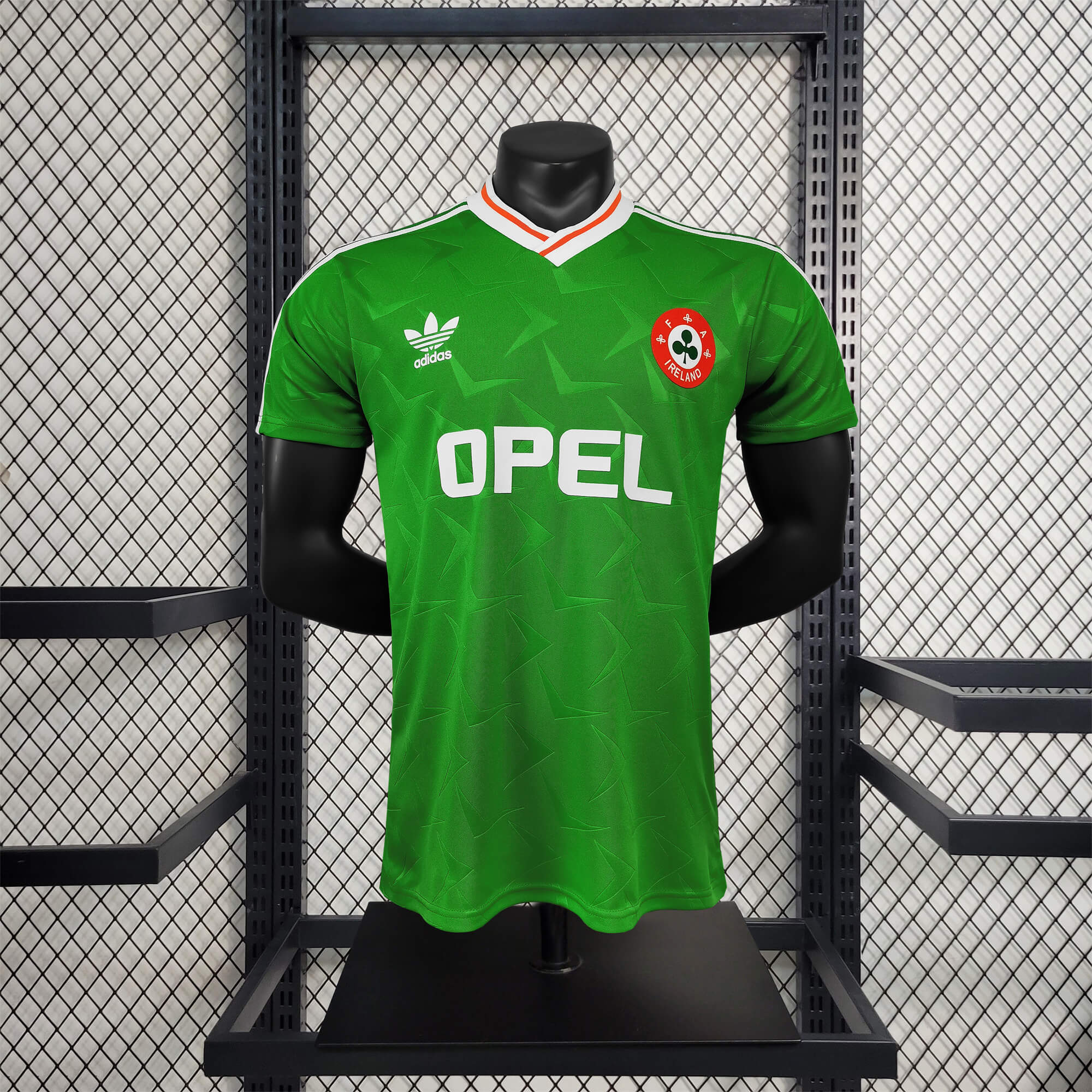 Retro Ireland 1990 Home Stadium Jersey - Unitedfutballjersey