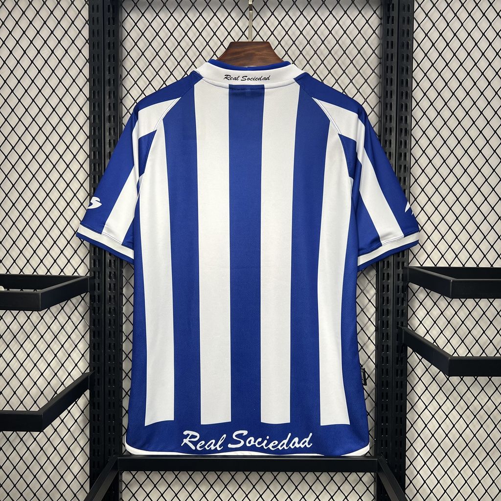 Retro Real Sociedad 2002-03 Home Jersey - Unitedfutballjersey