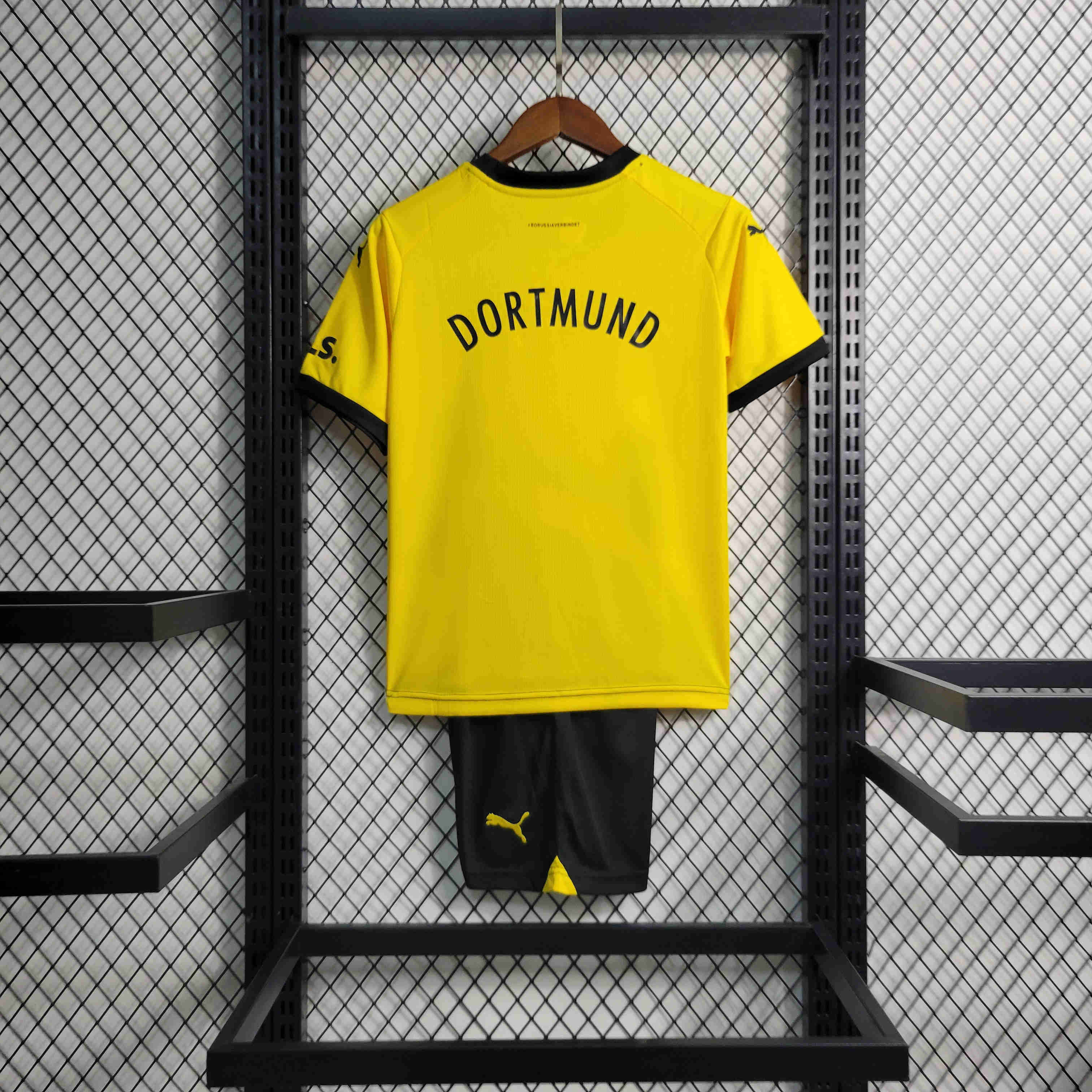 Dortmund 23-24 Home Kids kit - Unitedfutballjersey