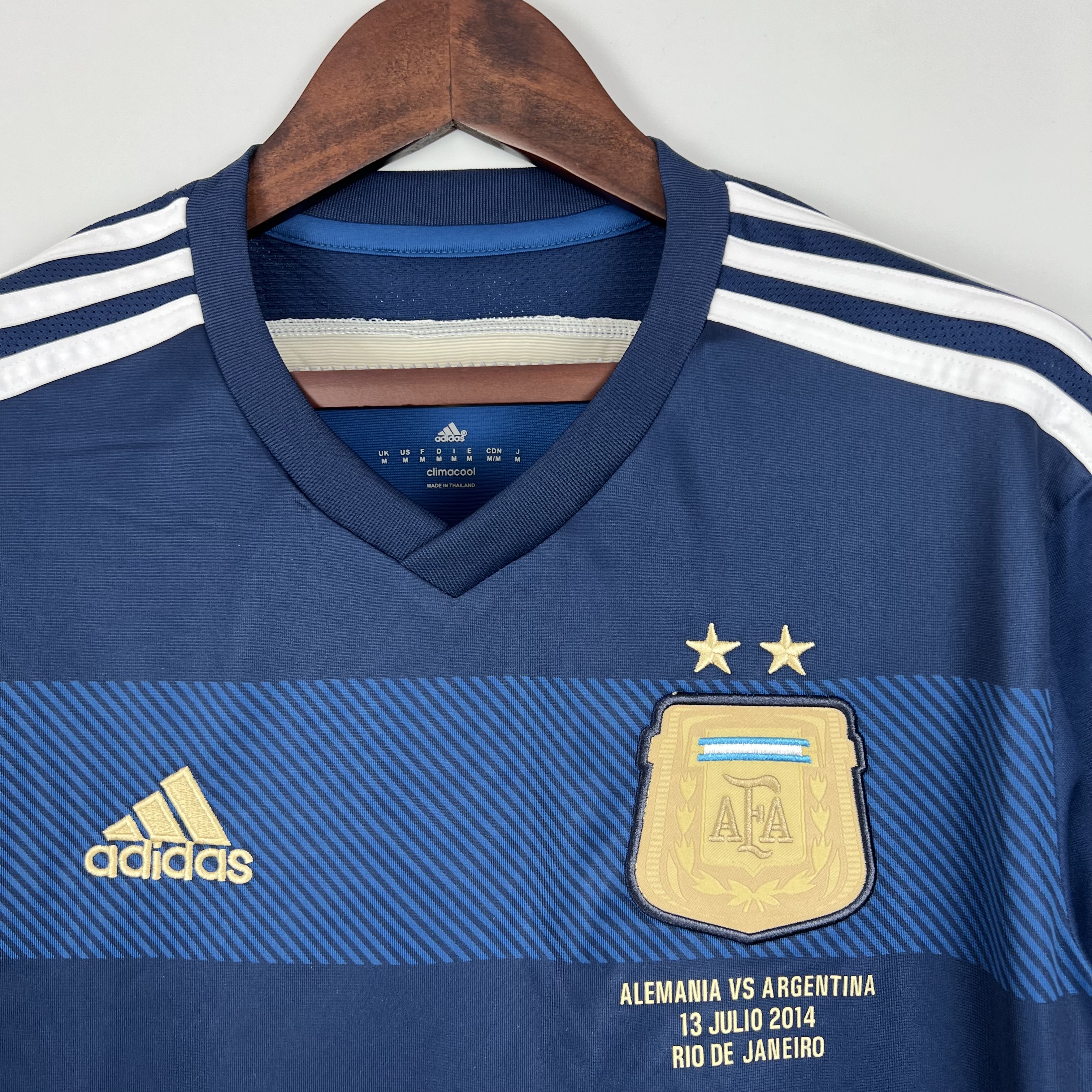 Retro Argentina 2014 Away Stadium Jersey - Unitedfutballjersey