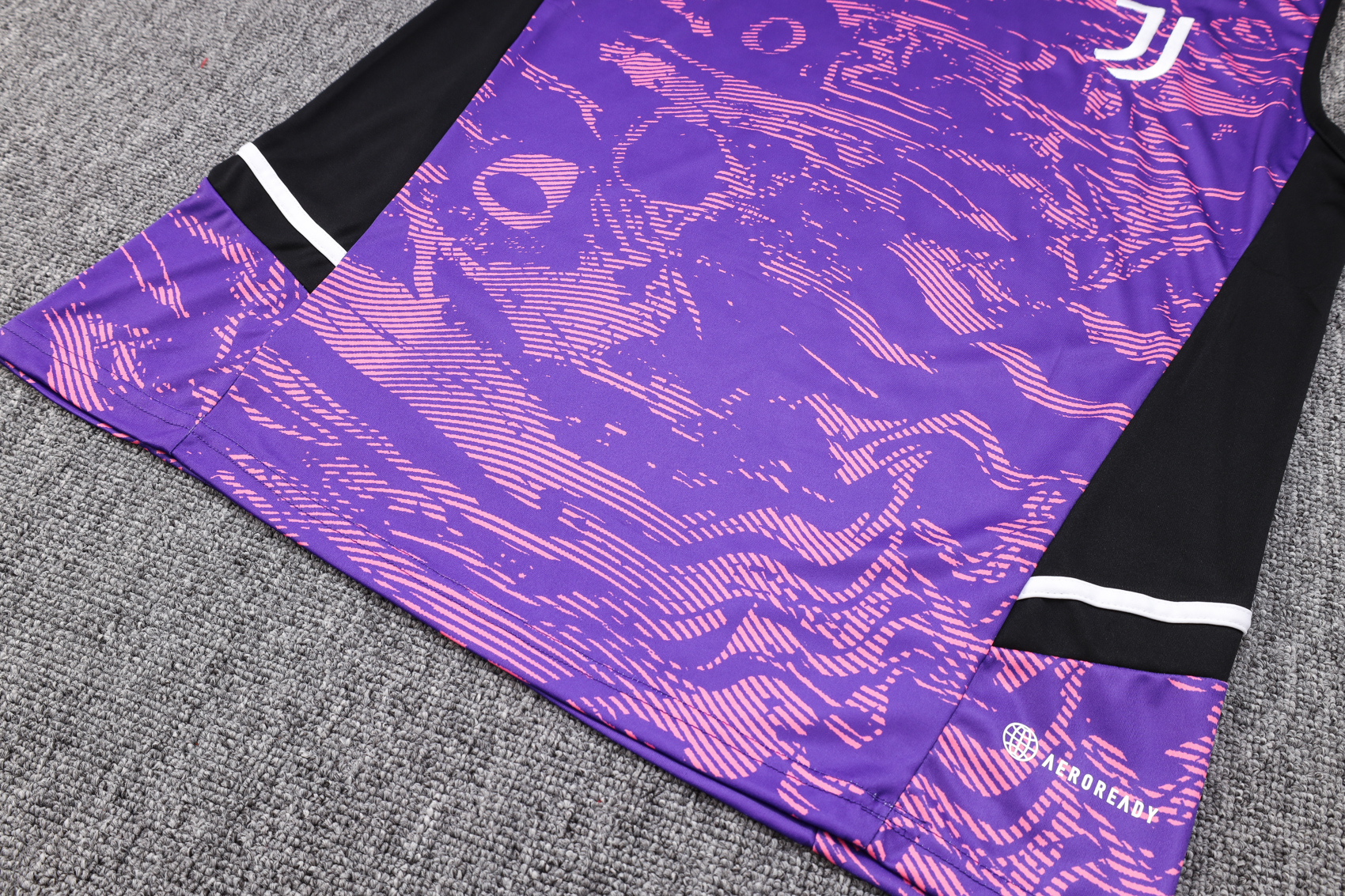 23-24 Juventus purple Training Vest Suit - Unitedfutballjersey