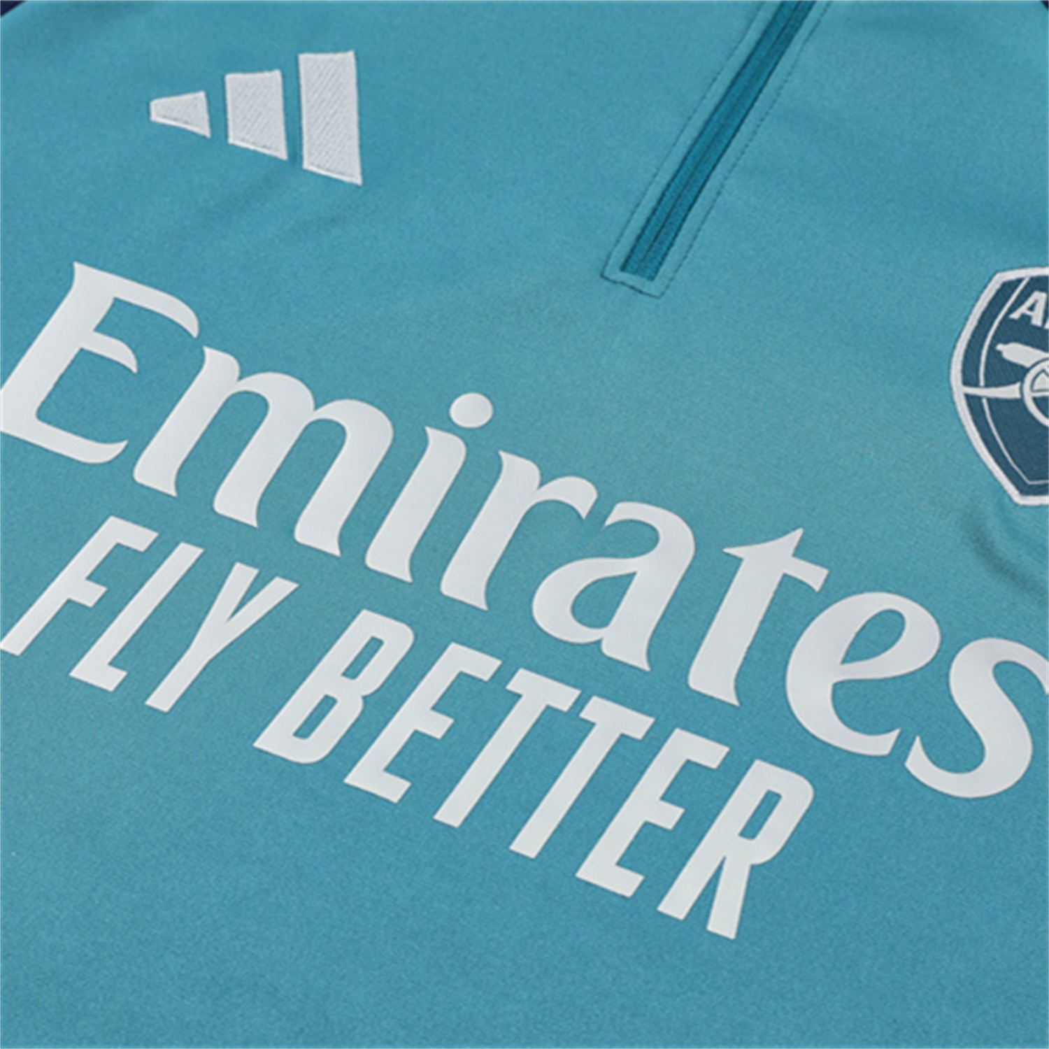 Arsenal 25-26 Long Sleeves Training Set - Green Top & Green Pants - Unitedfutballjersey