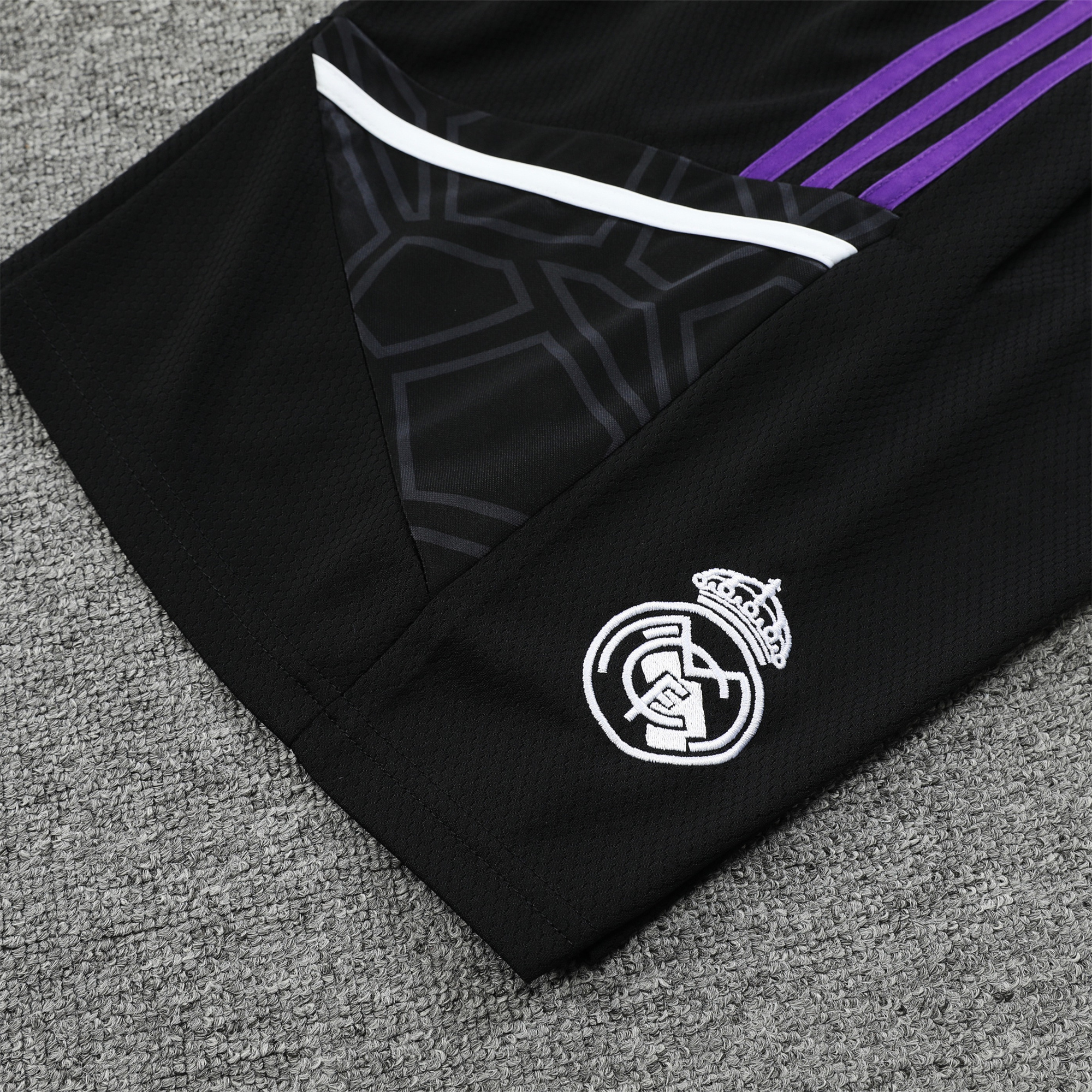 Real Madrid 23-24 Short-Sleeve Training Set - Purple - Unitedfutballjersey