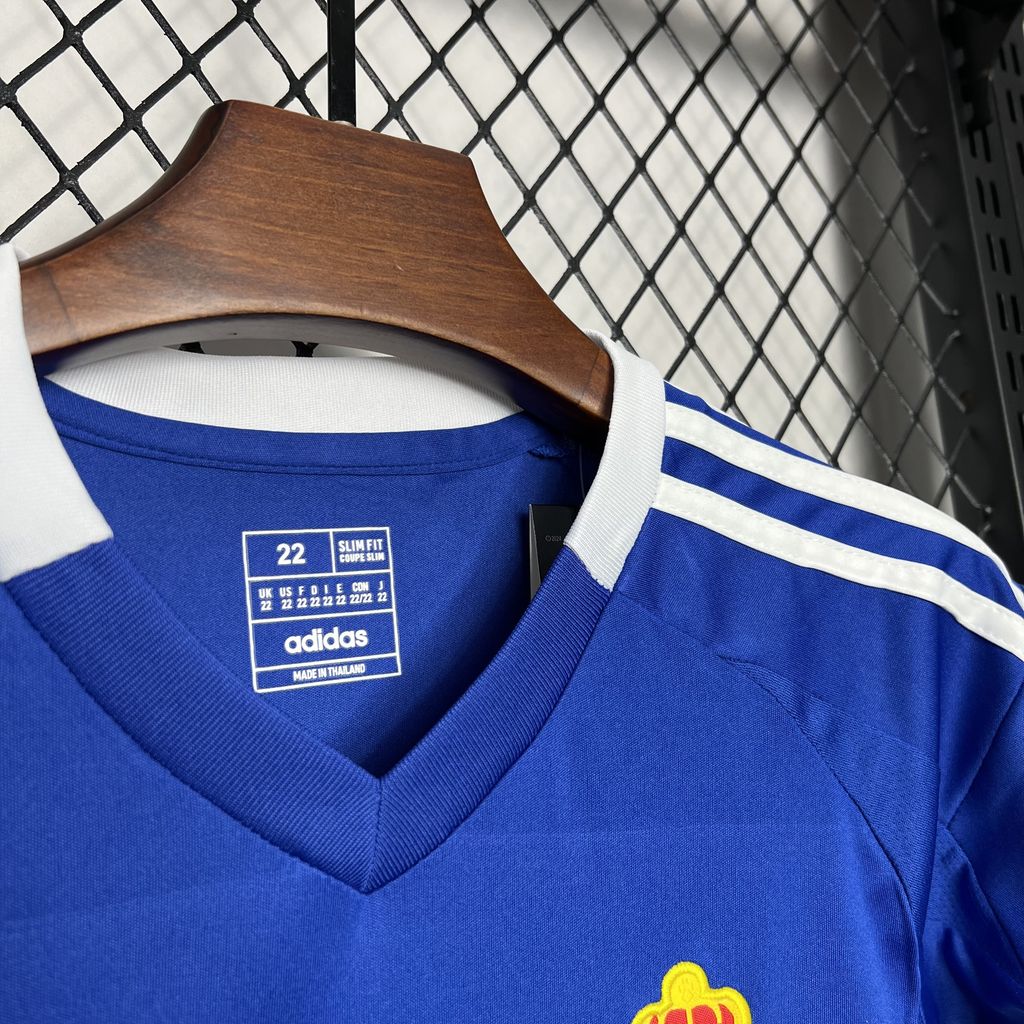 Real Oviedo 24-25 Home Kids Kit - Unitedfutballjersey