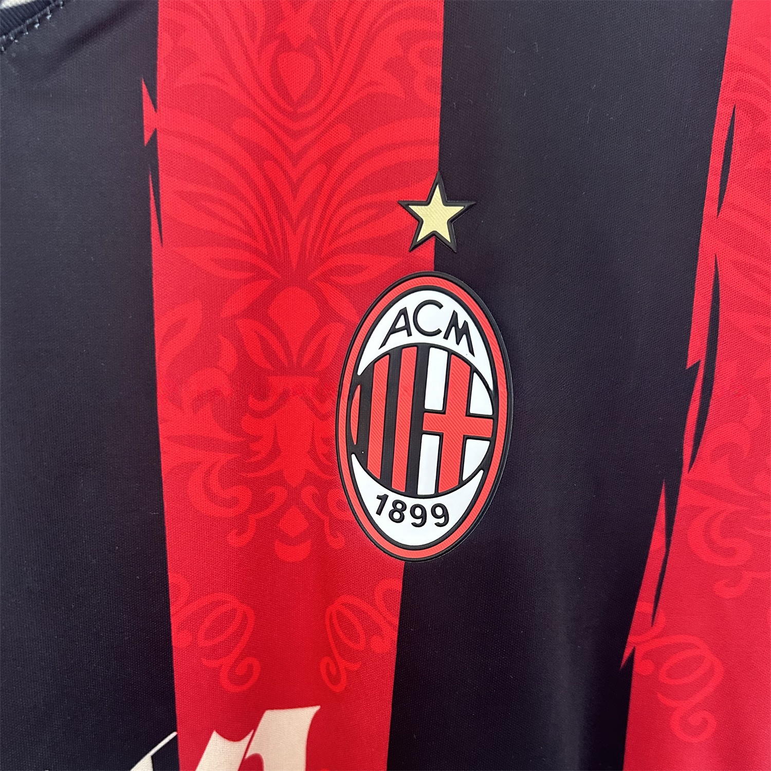 AC Milan 25-26 Red And Black Special Jersey - Fans Version - Unitedfutballjersey
