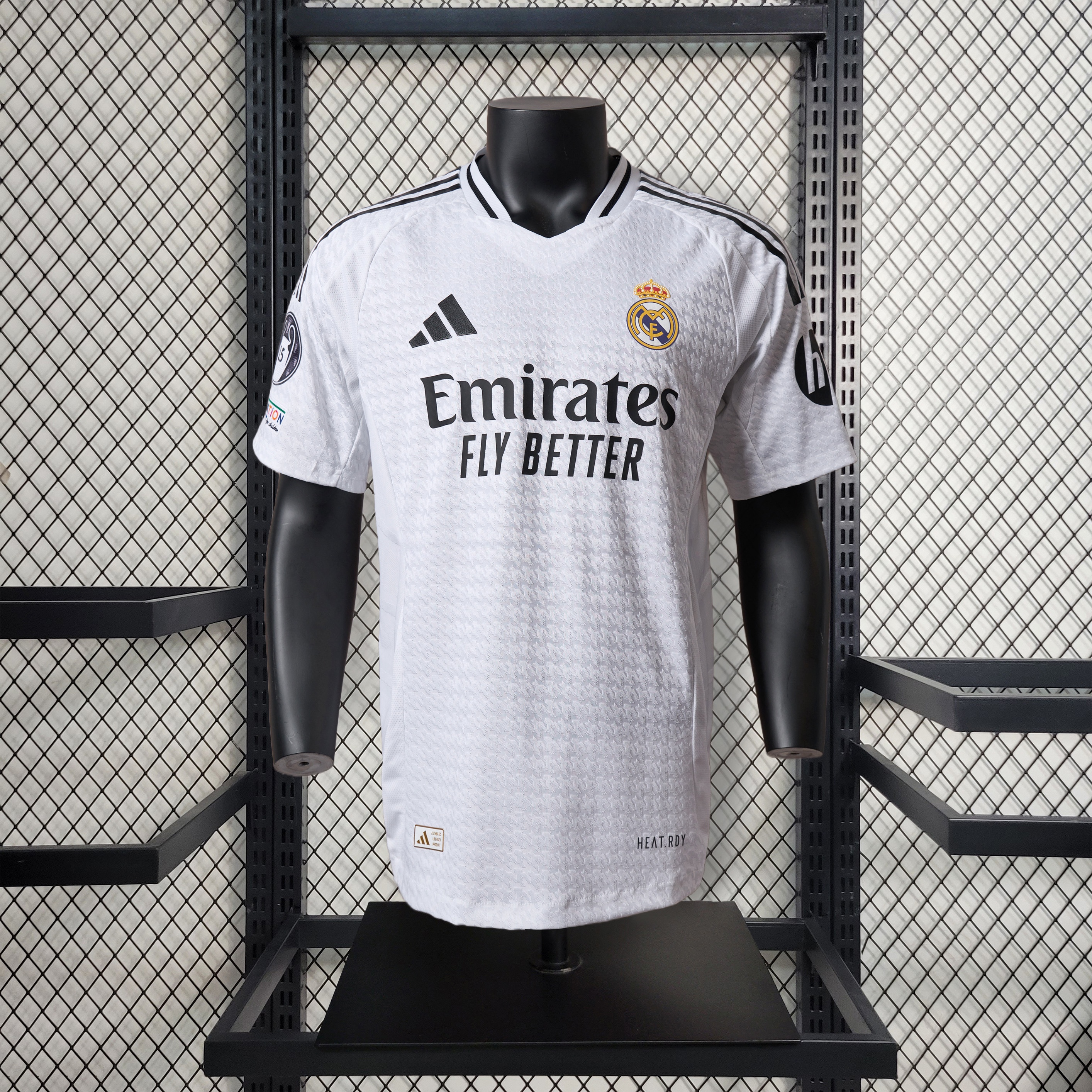【Copa del Rey Patch Set】Real Madrid 24-25 Home Jersey - Player Version - Unitedfutballjersey