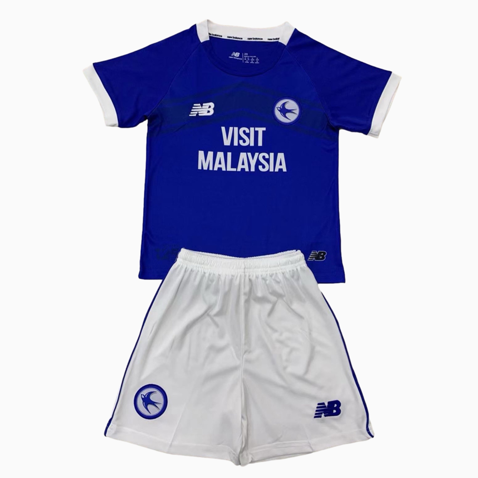 Cardiff City 24-25 Home Kids Kit - Unitedfutballjersey