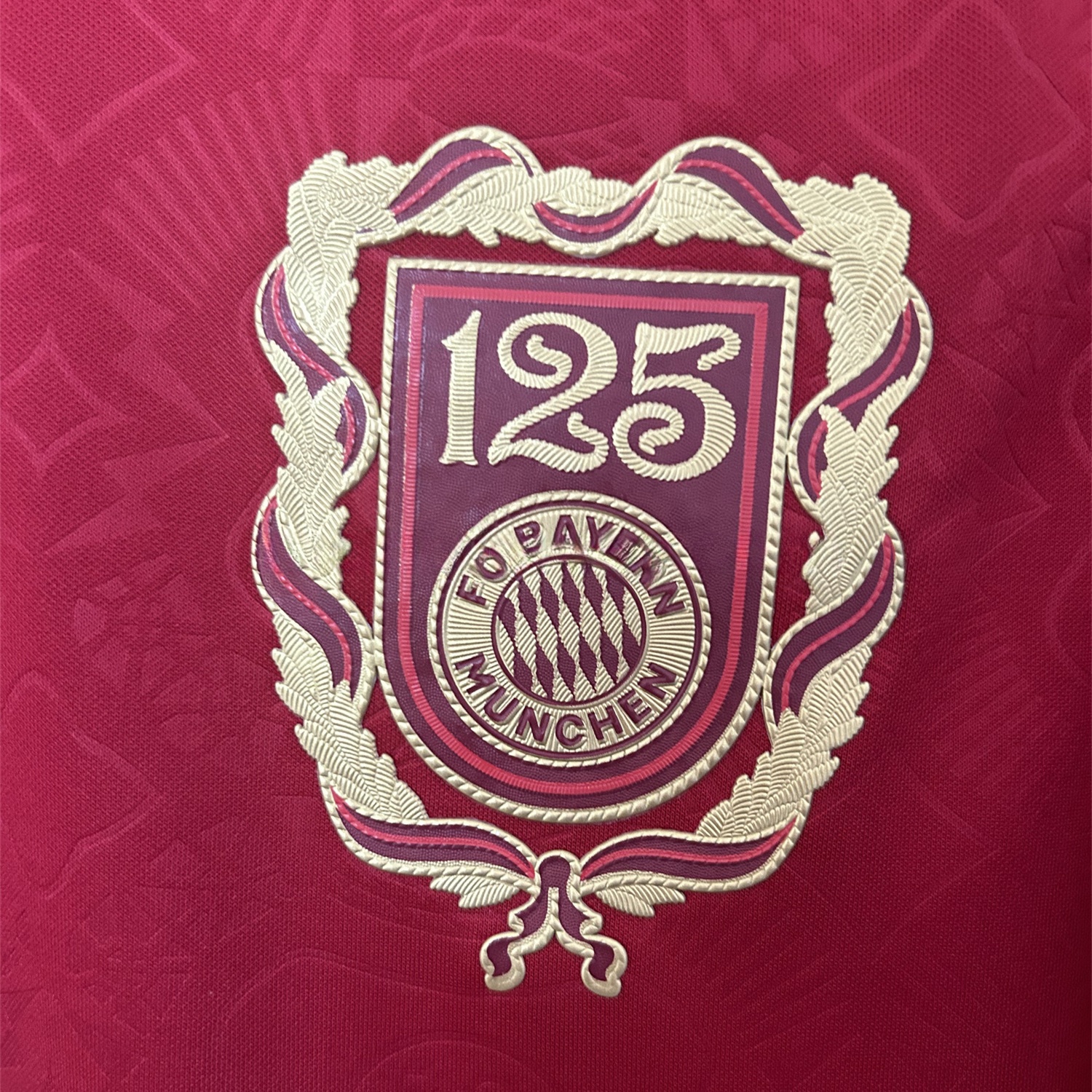 Bayern Munich 2025 125th Anniversary Beckenbauer Cup Jersey - Fans Version ( Optional Chest Tranfer ) - Unitedfutballjersey