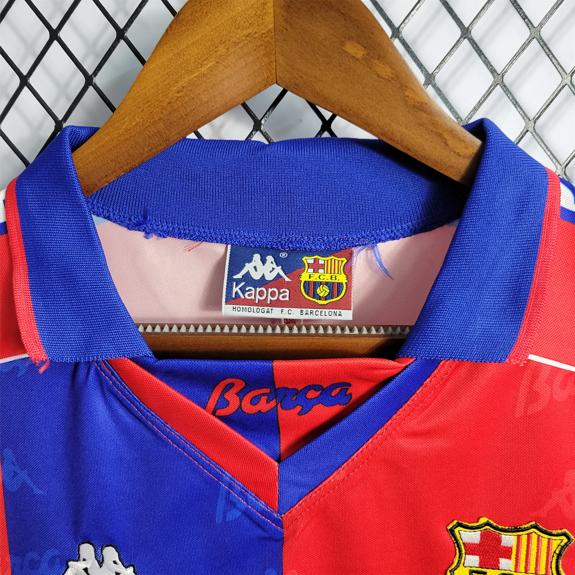 Retro Barcelona 92-95 Home Stadium Jersey - Unitedfutballjersey