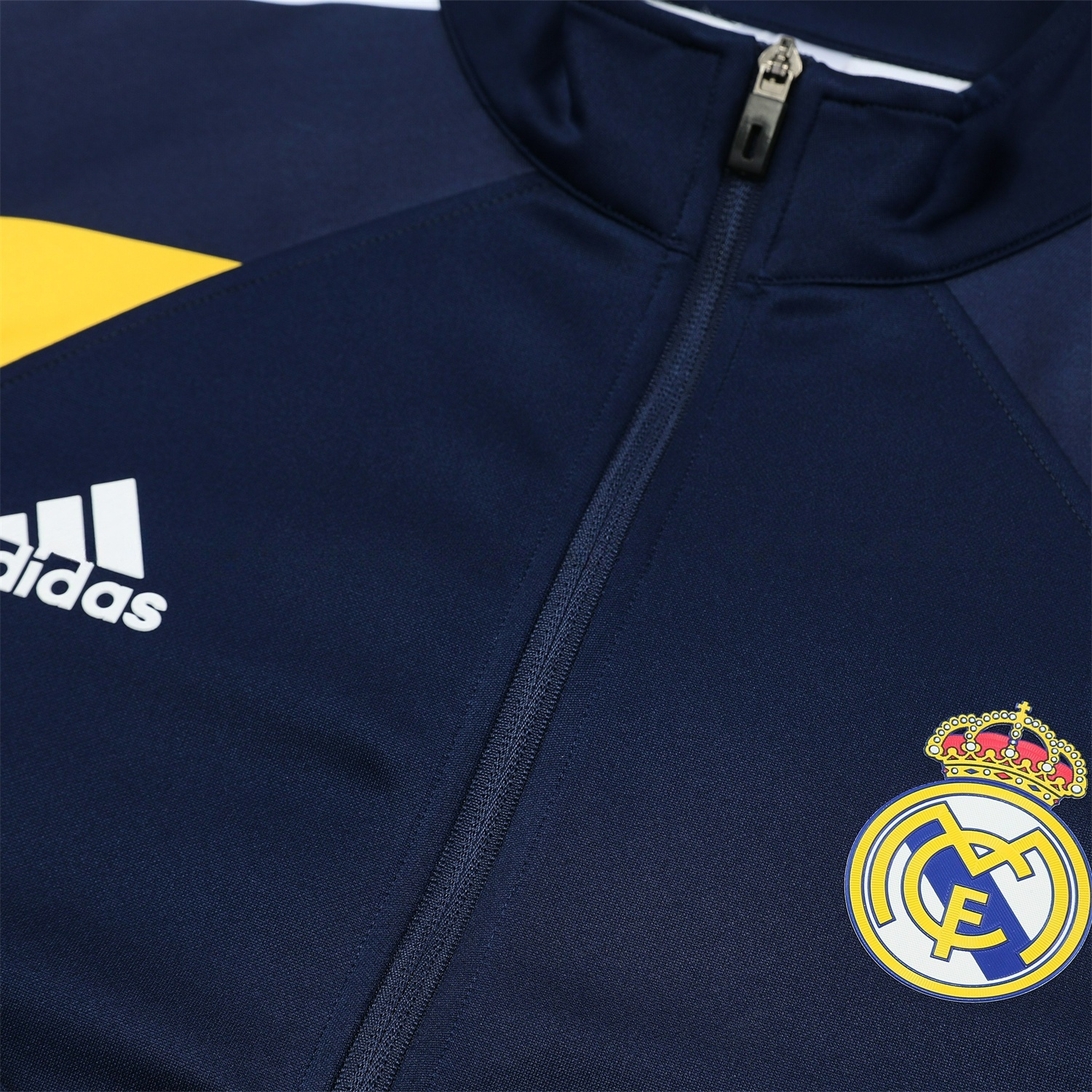 Real Madrid 25-26 Jacket Training Tracksuit - Deep Blue Jackets & Deep Blue Pants - Unitedfutballjersey