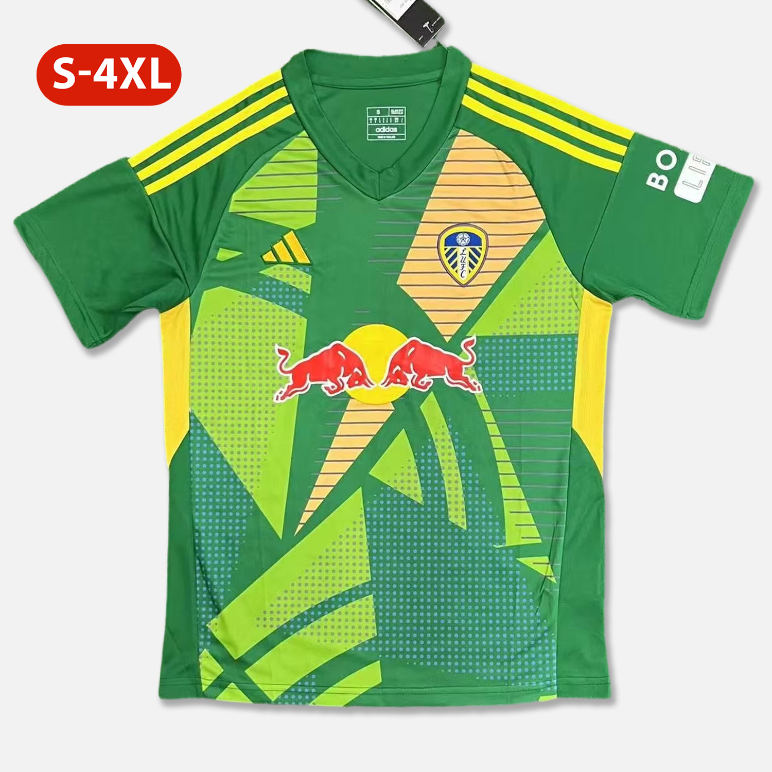 Leeds United 24-25 Green Goalkeeper Jersey - Fans Version - Unitedfutballjersey