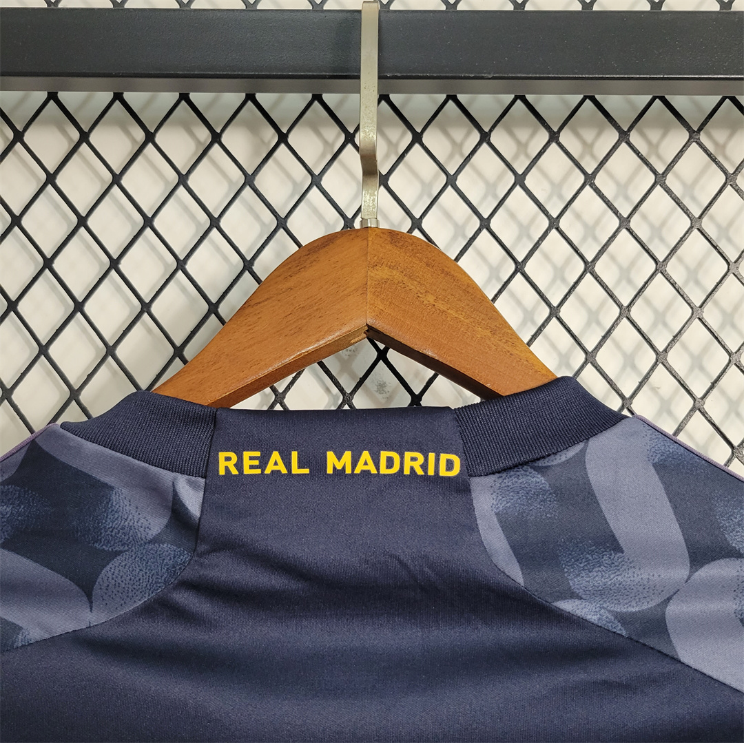 Real Madrid 23/24 Away Blue Jersey - Fans Version - Unitedfutballjersey