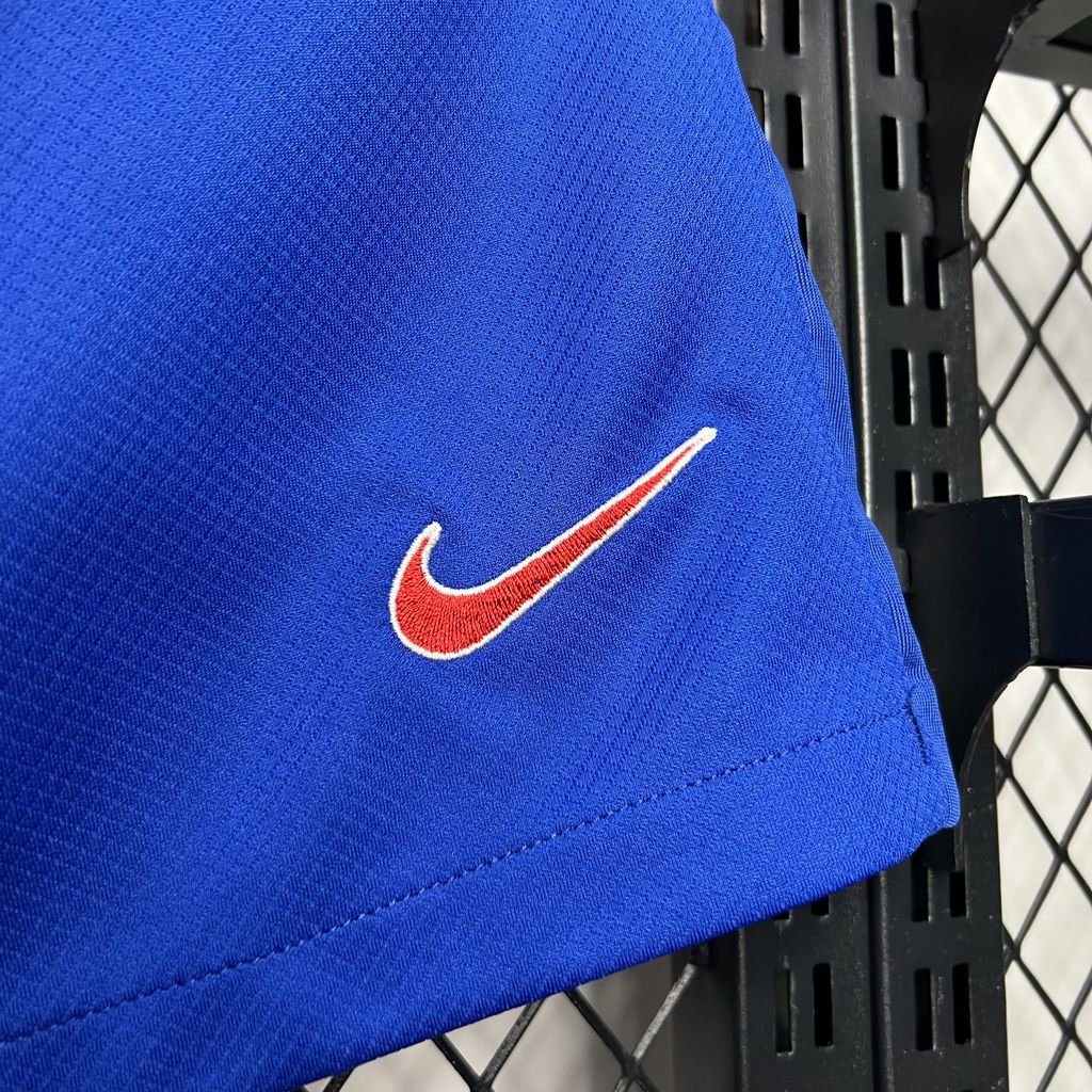 Atletico Madrid 24-25 Home Stadium Shorts - Fans Version - Unitedfutballjersey