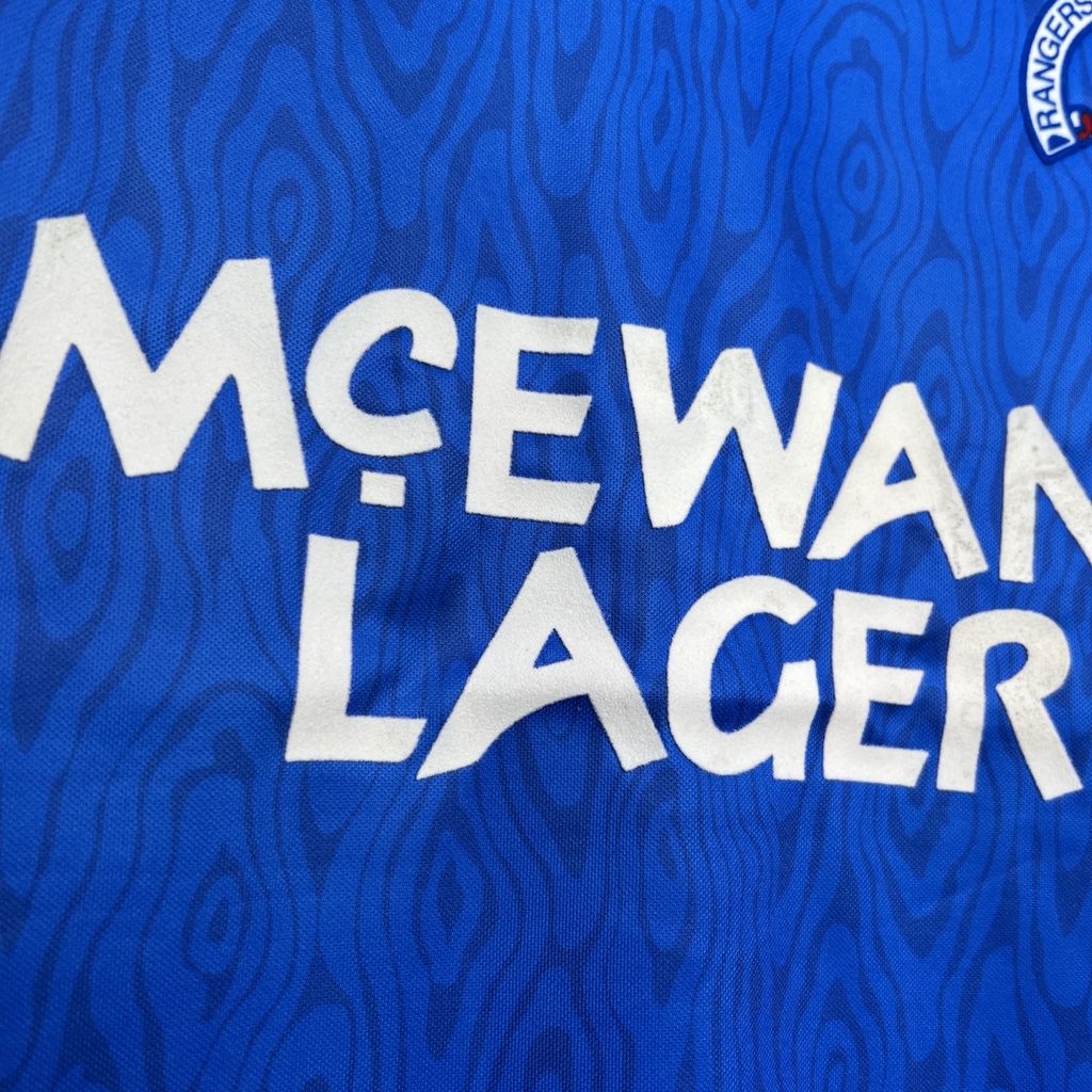 Retro Glasgow Rangers 1990-92 Home Stadium Jersey - Unitedfutballjersey