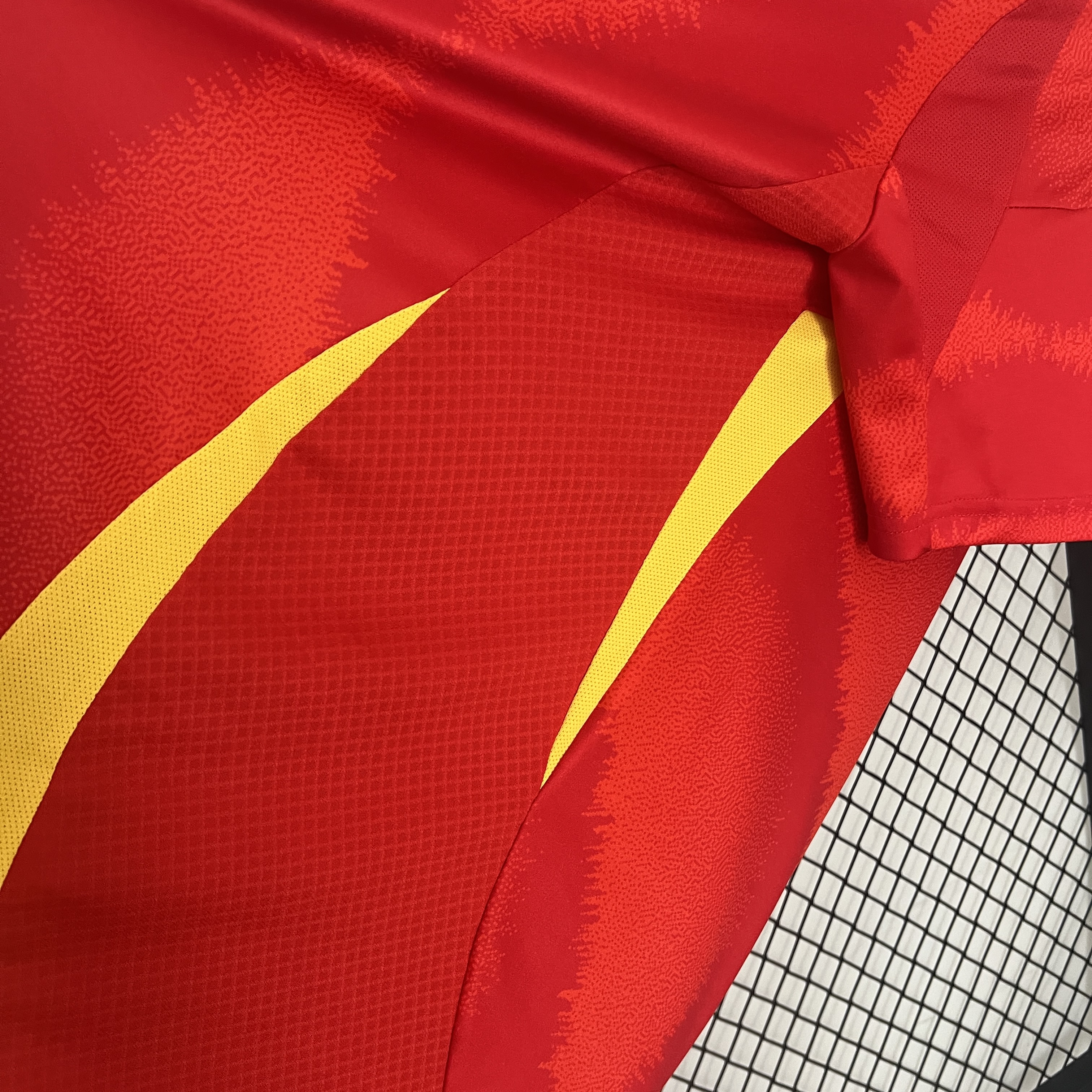 Spain 2024 Home Stadium Jersey - Fans Version - Unitedfutballjersey