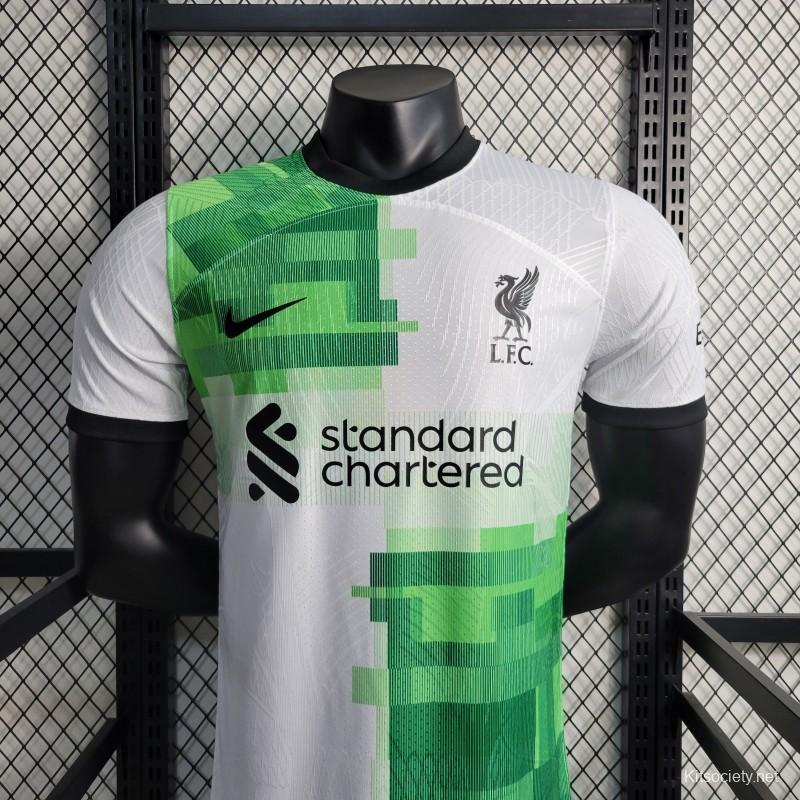 Liverpool 23-24 Away Jersey - Player Version - Unitedfutballjersey