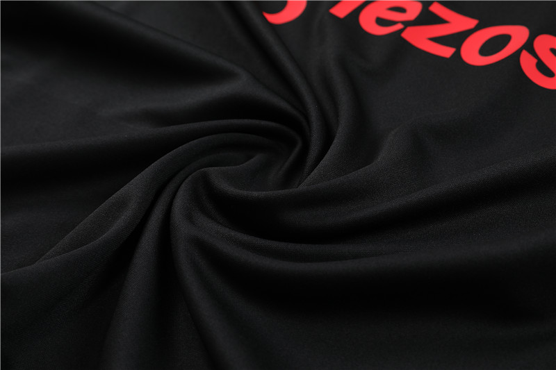 Manchester United 23-24 Long Sleeve Training Set -Black - Unitedfutballjersey