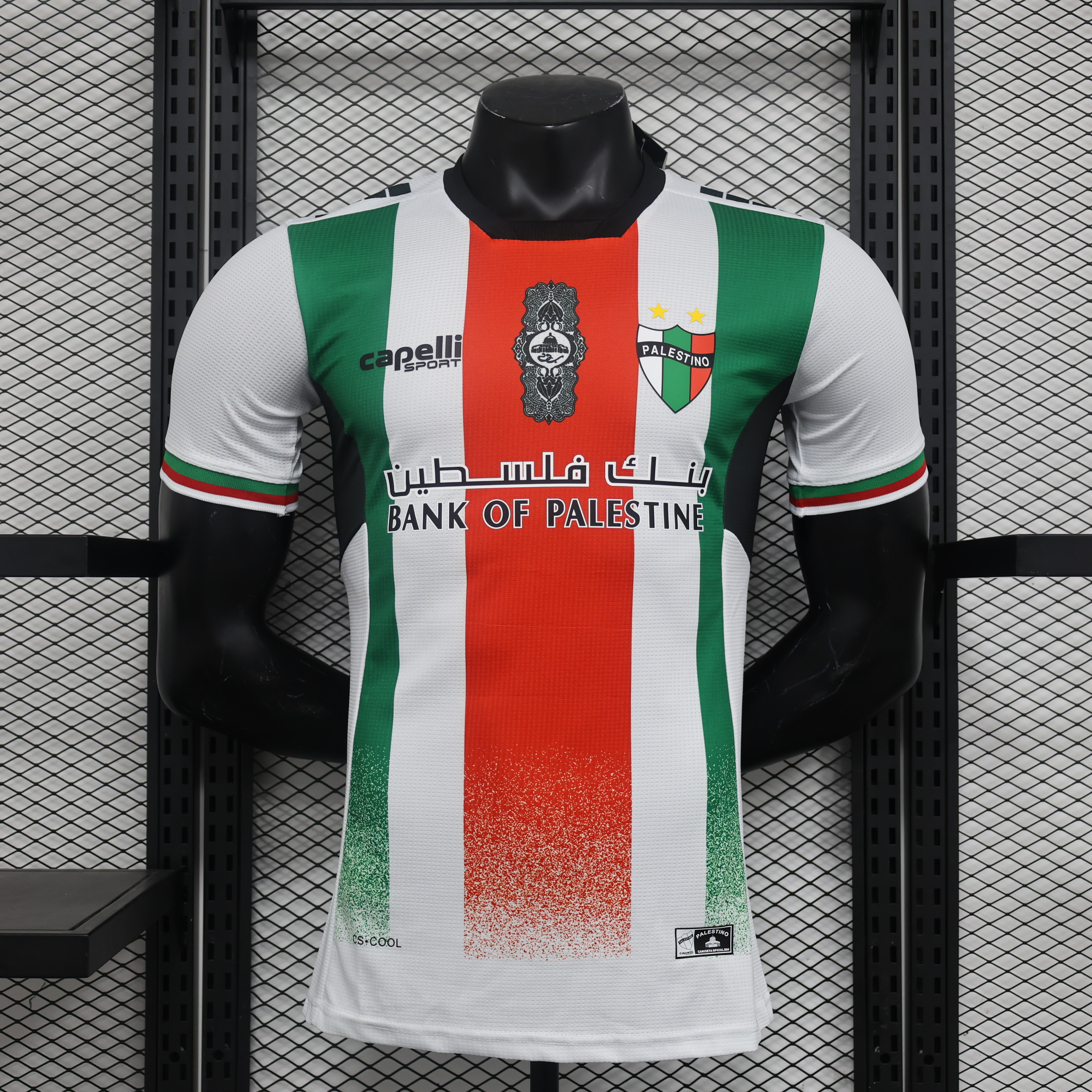 Club Deportivo Palestino 2024 Home Jersey - Player Version - Unitedfutballjersey