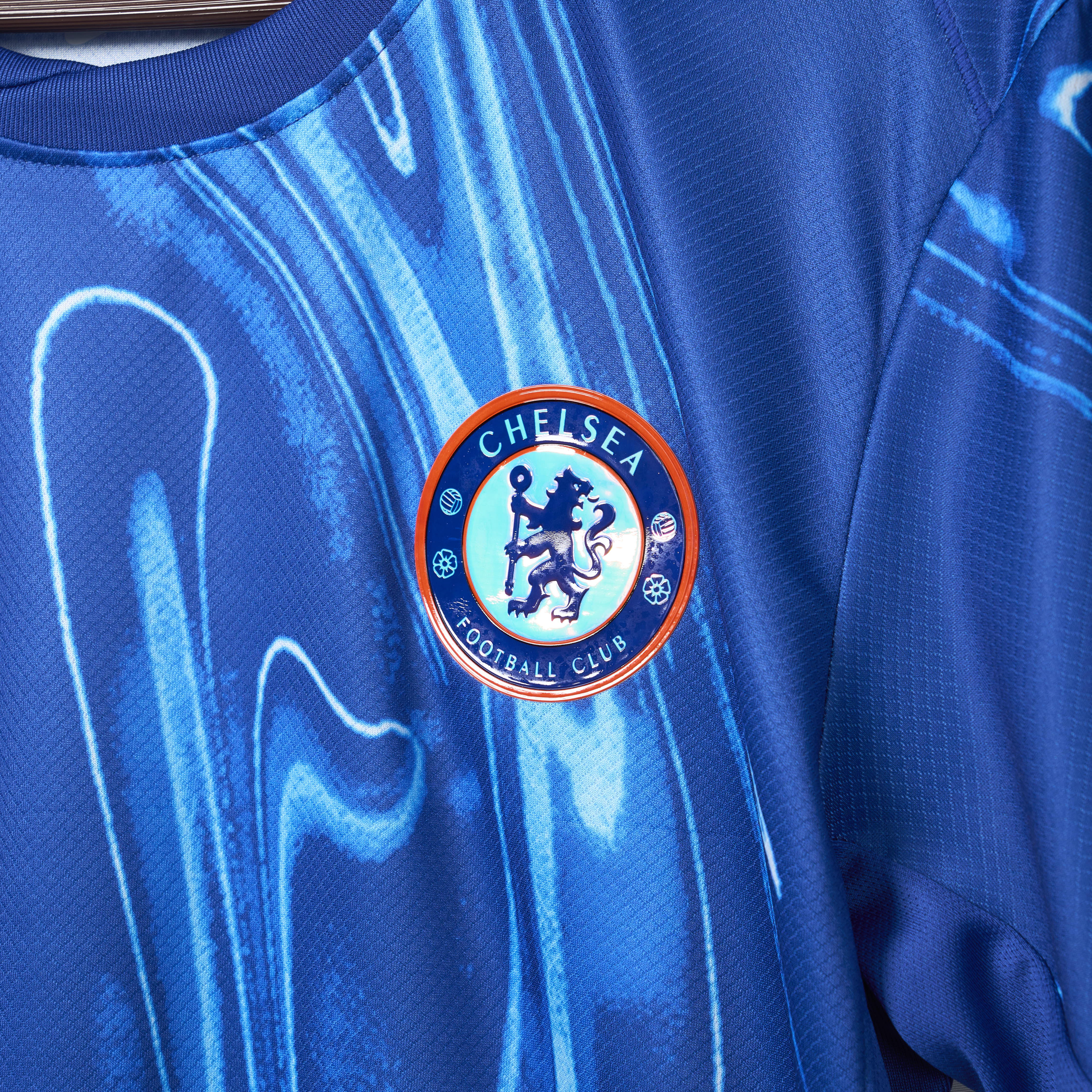 CHELSEA 24-25 Home Stadium Jersey With Chest Advertisement - Fans Version - Unitedfutballjersey