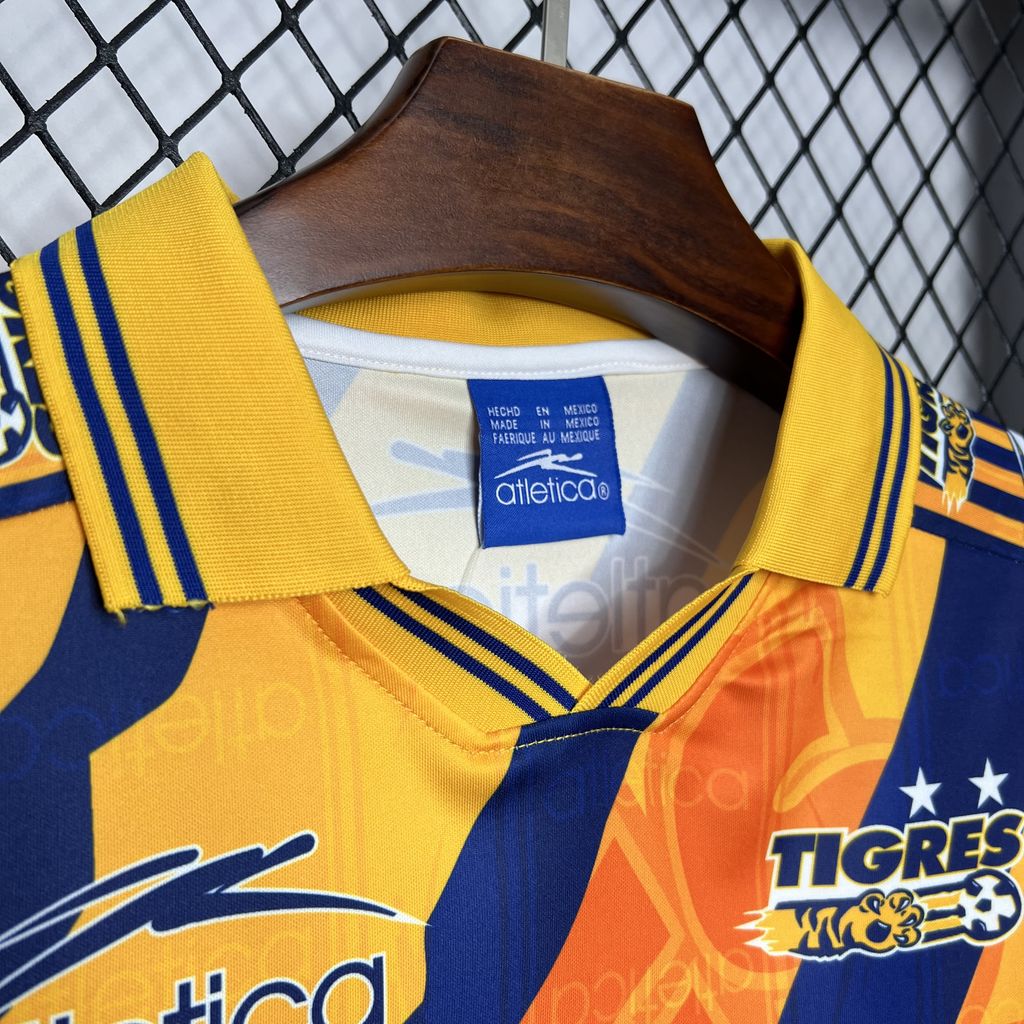 Retro Tigres UANL 1997-98 Home Stadium Jersey - Unitedfutballjersey