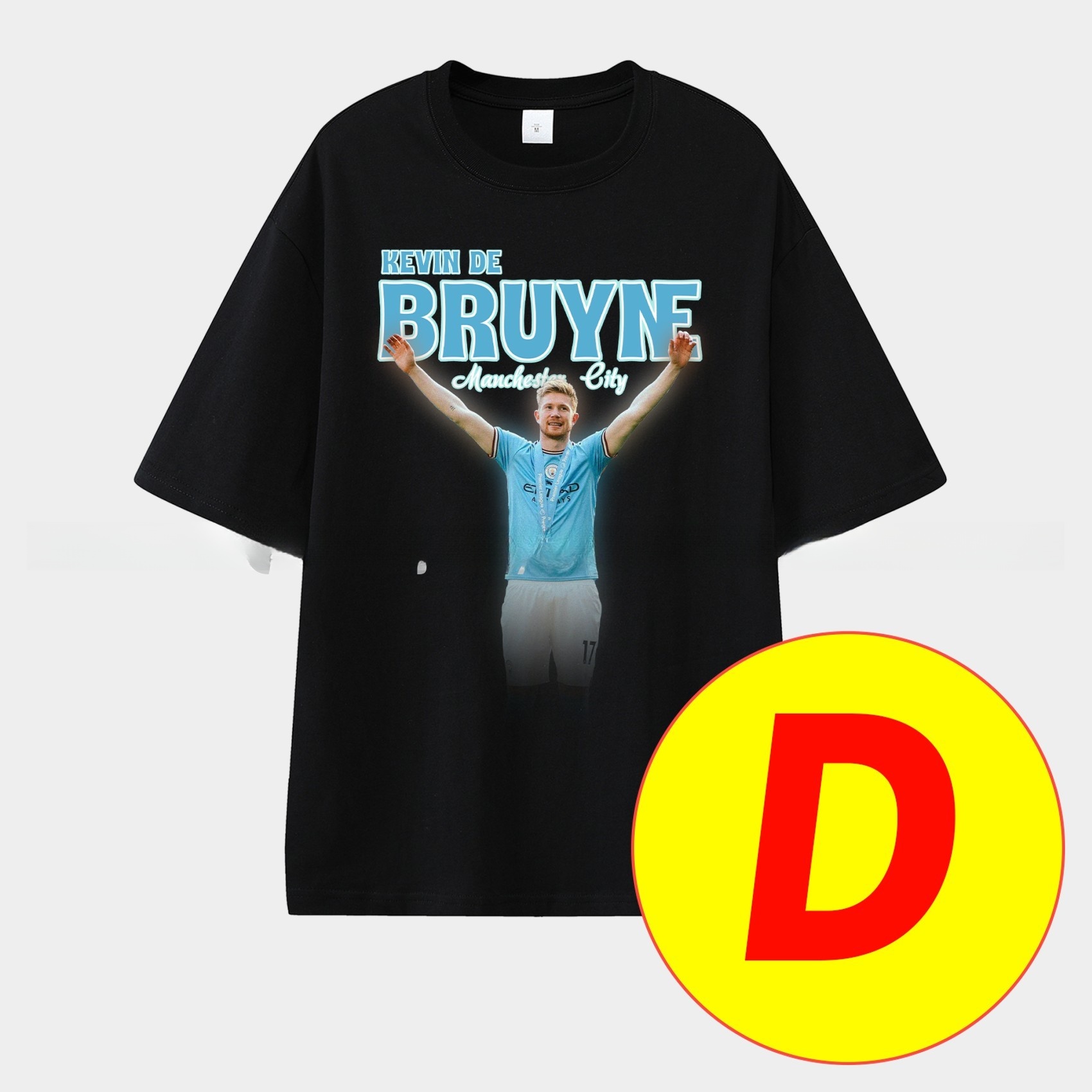 Manchester City Kevin De Bruyne Career Memory Fragments Unisex Pure Cotton T-shirt - Unitedfutballjersey