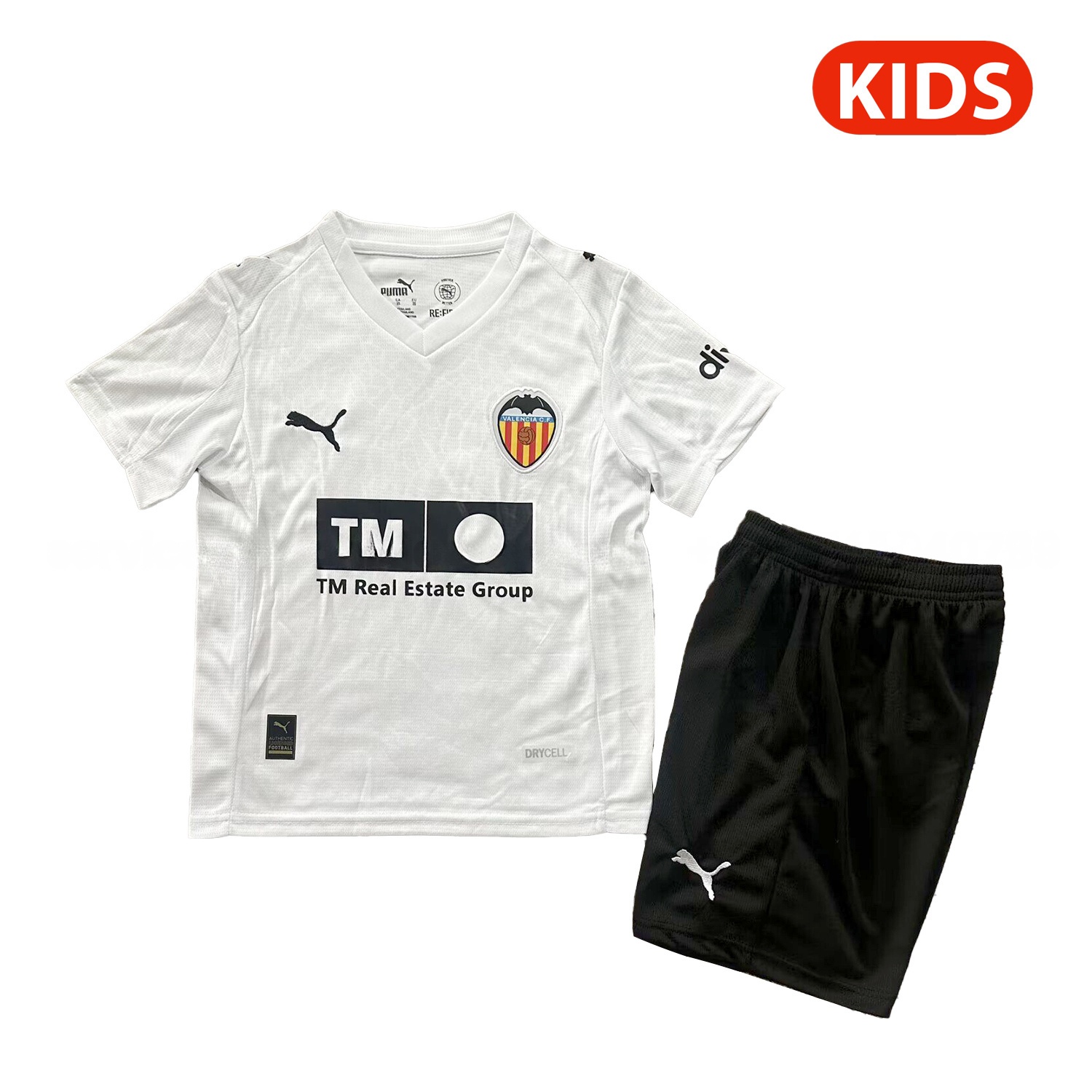 Valencia 25-26 Home Kids Kit - Unitedfutballjersey