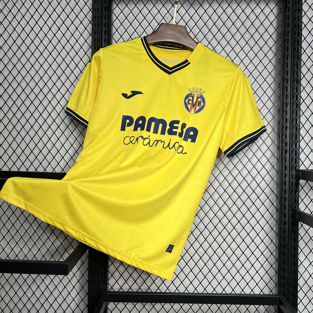 Villarreal 24-25 Home Stadium Jersey - Fans Version - Unitedfutballjersey