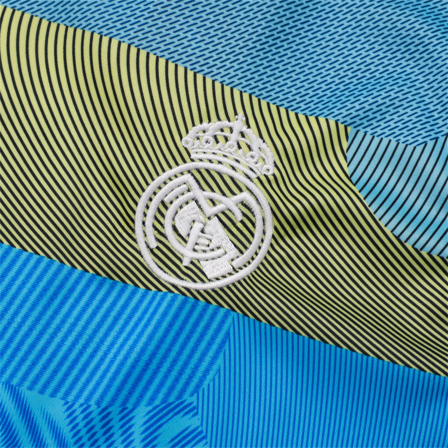 Real Madrid 25-26 Vest Training Set - Blue-Gray Camouflage Vest and Black Shorts - Unitedfutballjersey