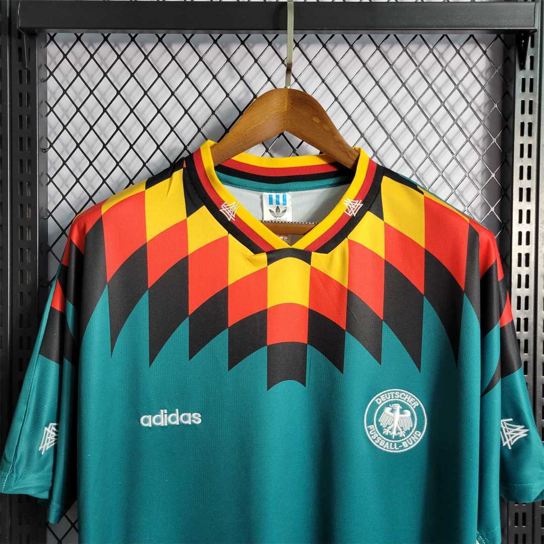 Retro Germany 1994 Away Stadium Jersey - Unitedfutballjersey