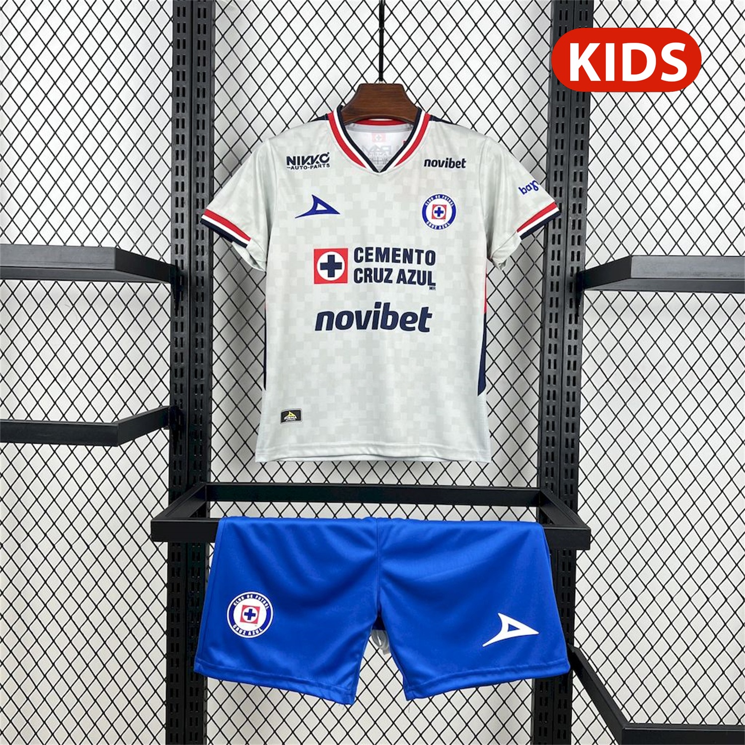 Cruz Azul 25-26 Away Kids Kit - Unitedfutballjersey