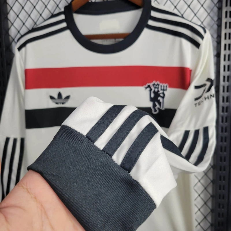 Manchester United 24-25 Third Long Sleeve Jersey - Fans Version - Unitedfutballjersey