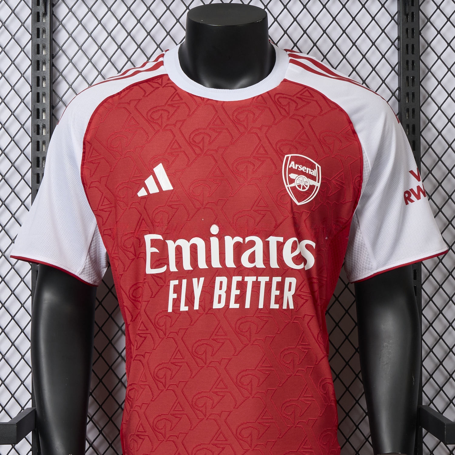 【Jacquard Version】Arsenal 25-26 Home Jersey - Player Version - Unitedfutballjersey