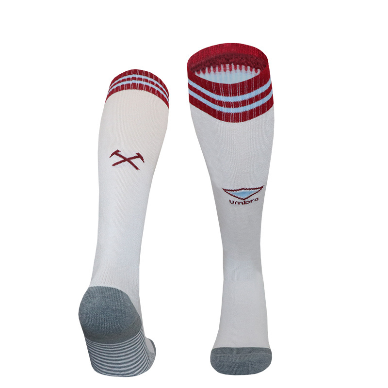 West Ham United 24-25 Home Socks - White - Unitedfutballjersey