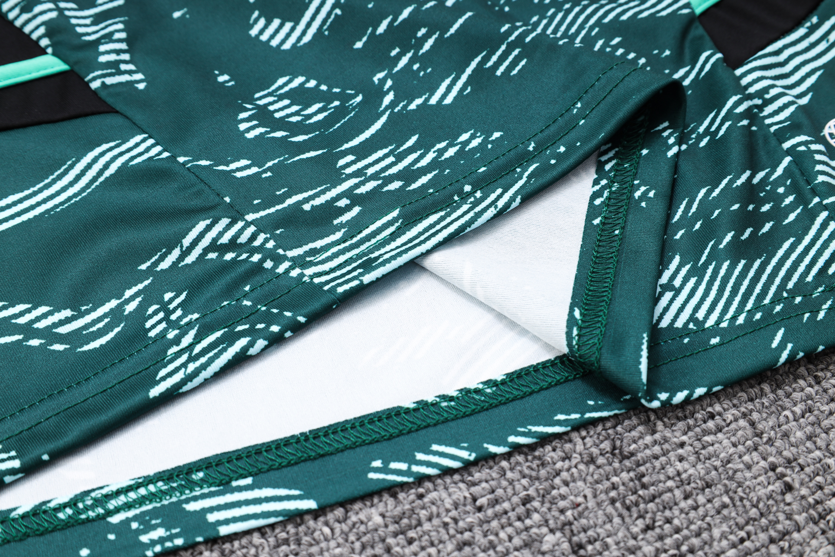 23-24 Real Madrid Green Training Vest Suit - Unitedfutballjersey