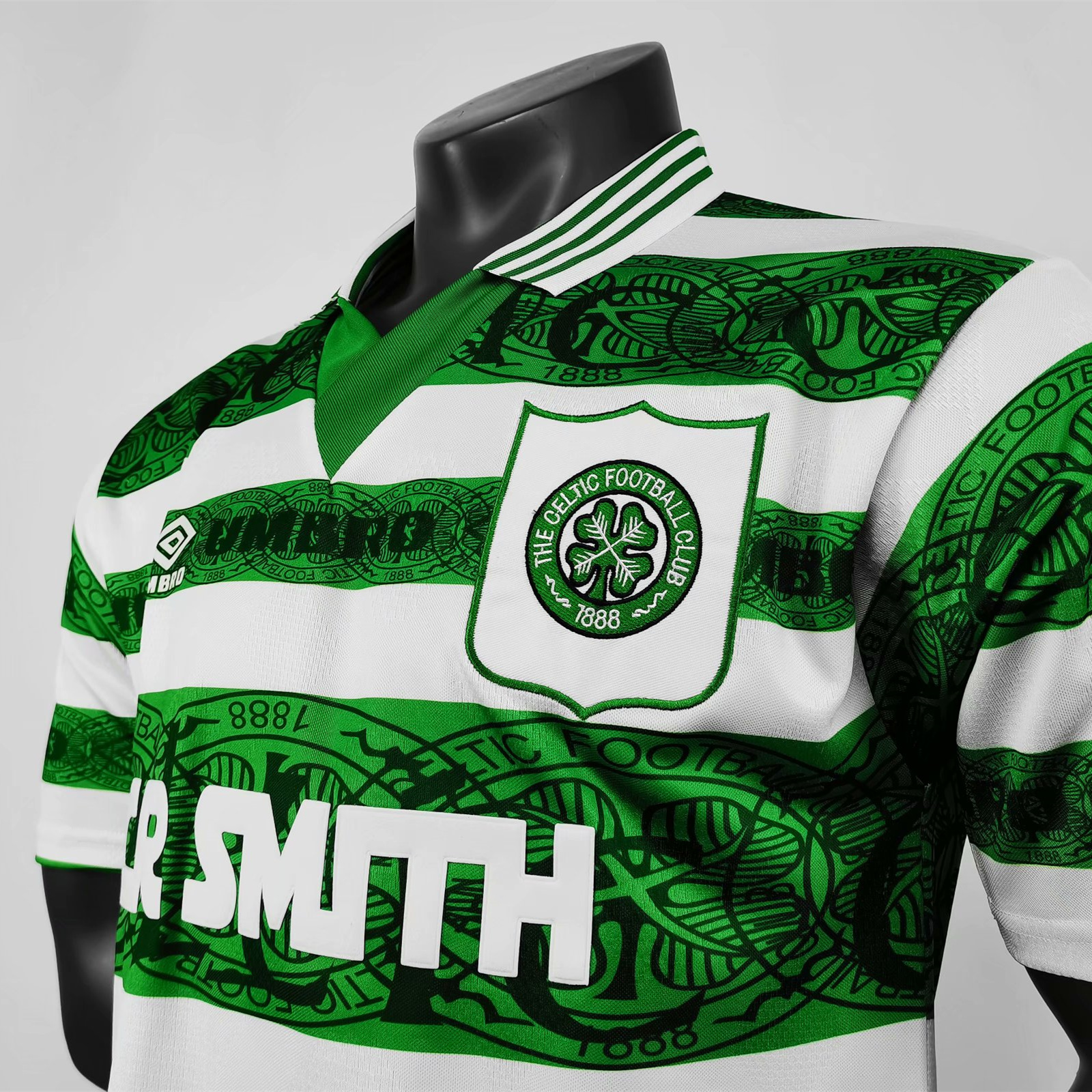 Retro Celtic 1995-97 Home Stadium Jersey - Unitedfutballjersey