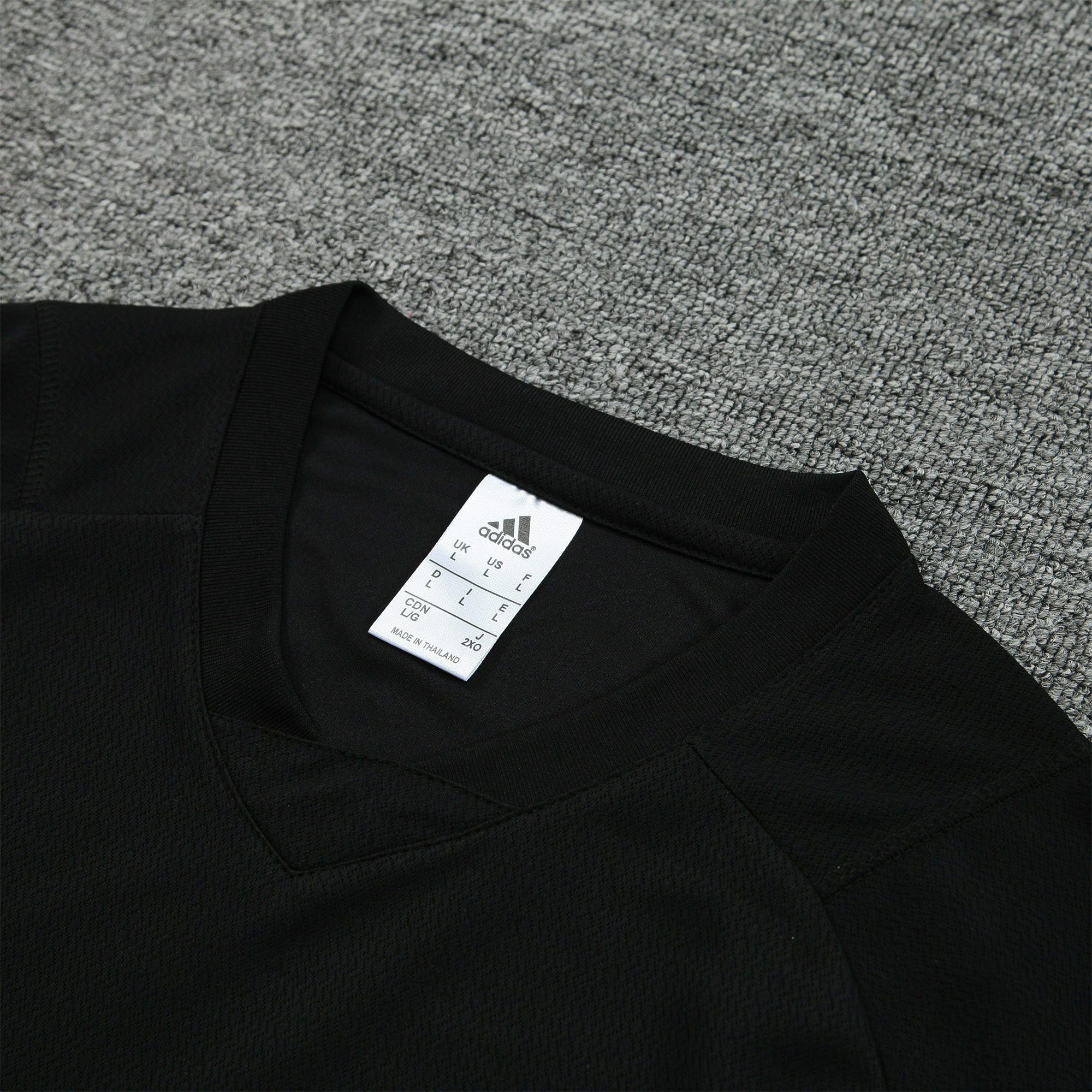 Real Madrid 23-24 Short-Sleeve Training Set - Black - Unitedfutballjersey