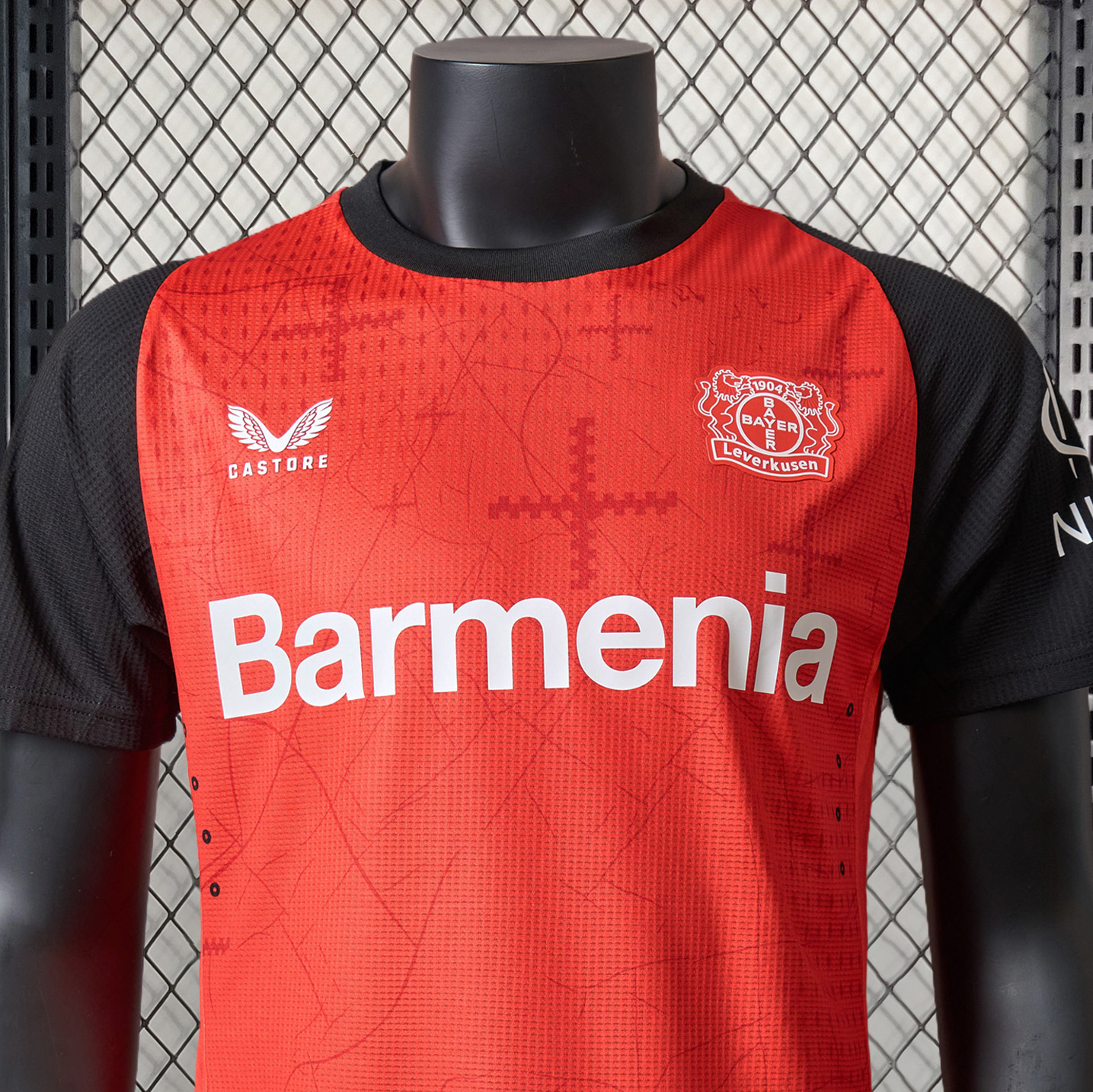 Bayer 04 Leverkusen 24-25 Home Stadium Jersey - Player Version - Unitedfutballjersey