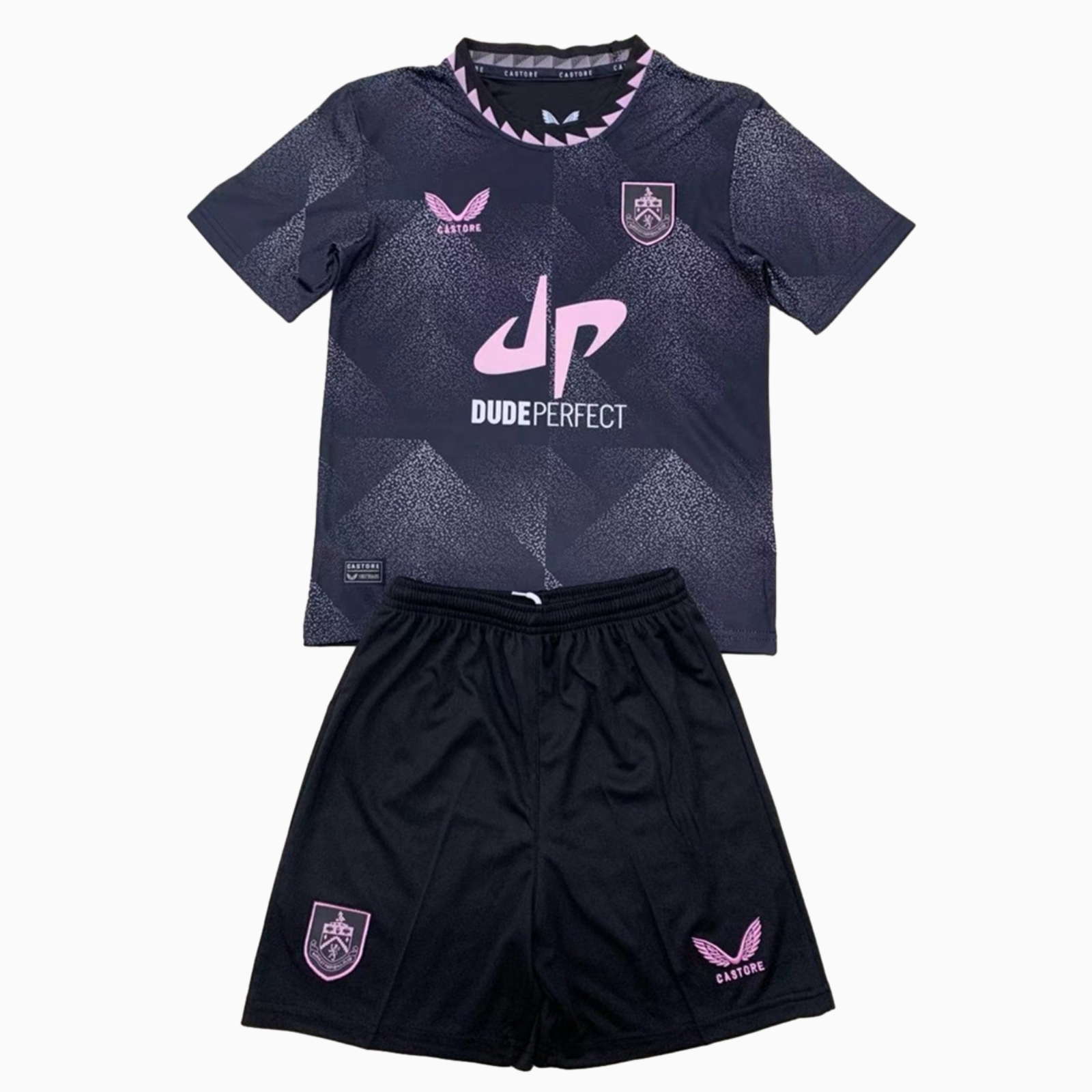 Burnley 24-25 Away Kids Kit - Unitedfutballjersey