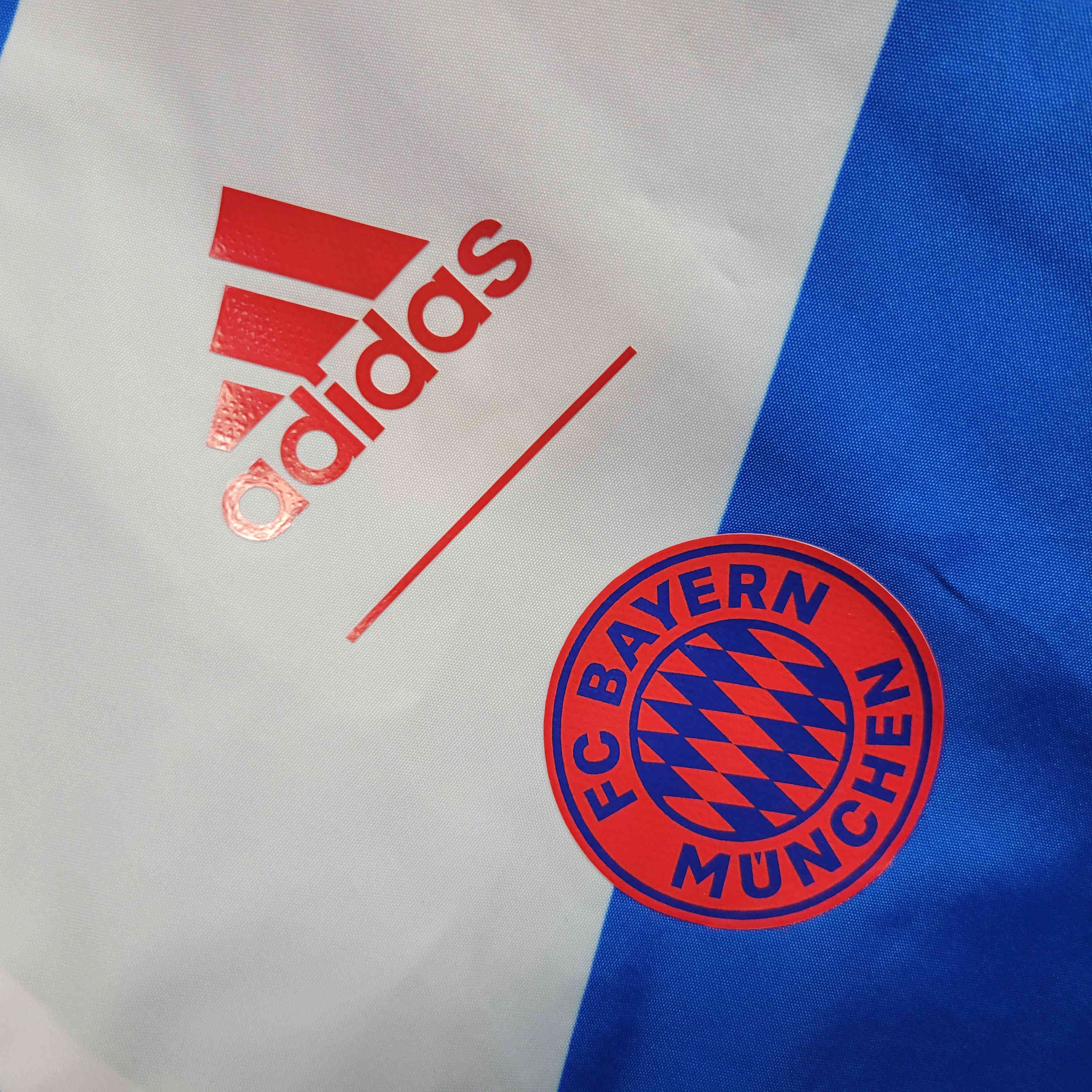 Bayern Munich 23-24 Blue Reversible Windbreaker - Unitedfutballjersey