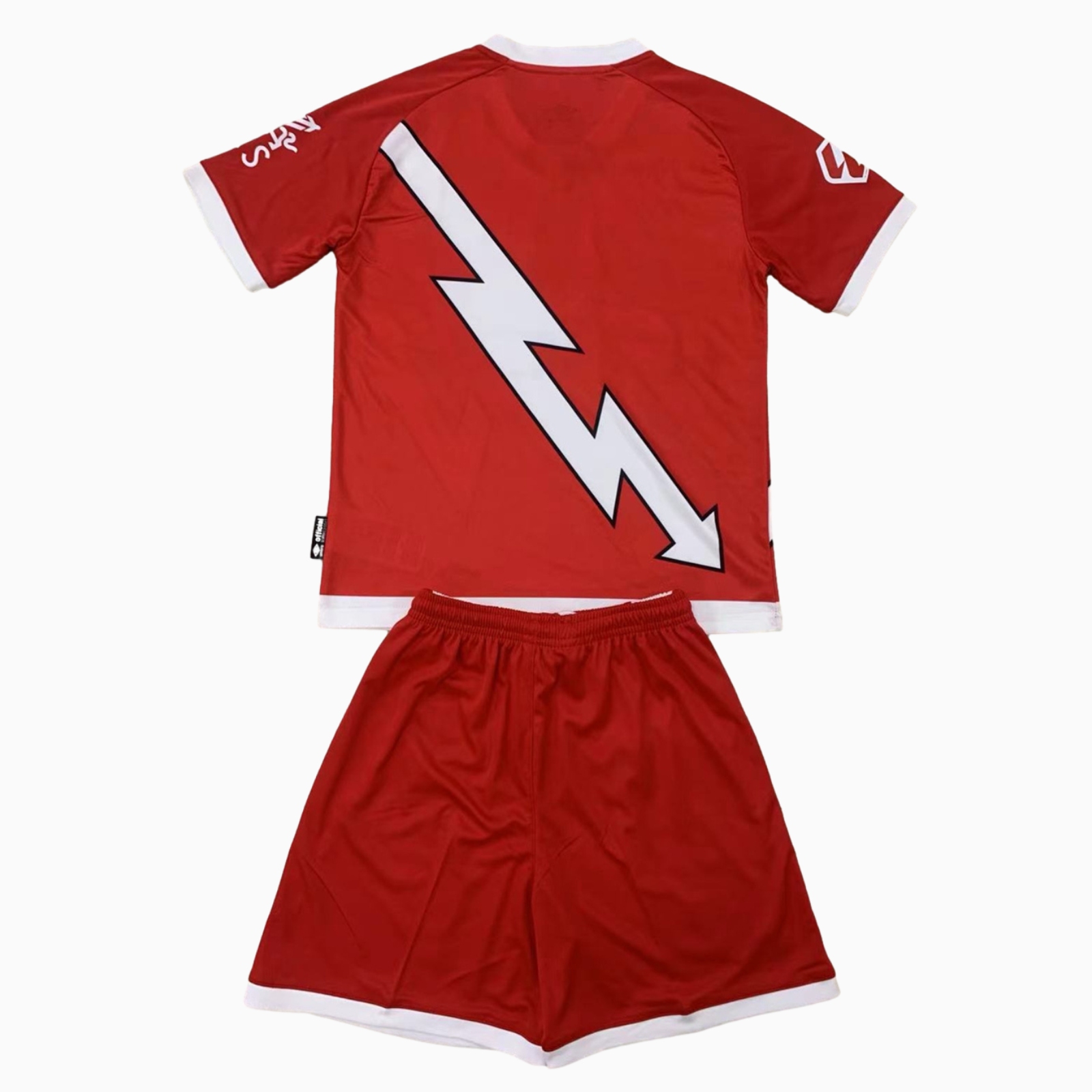 Rayo Vallecano 24-25 Away Men's Adult Jersey Set - Fans Version - Unitedfutballjersey