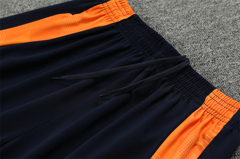 Real Madrid 24-25 Long Sleeve Training Set - Blue & Orange - Unitedfutballjersey