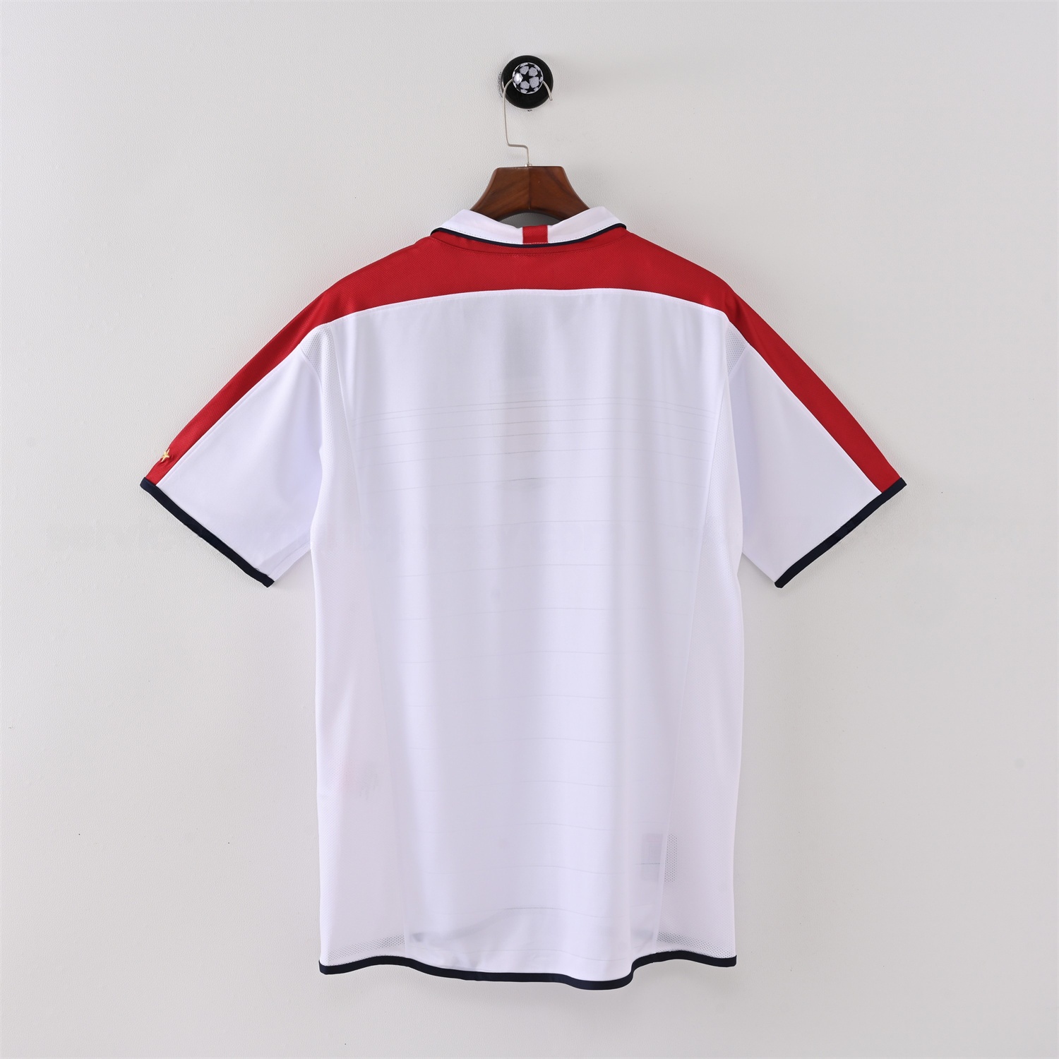 Retro England 2004 Home White Jersey - Unitedfutballjersey