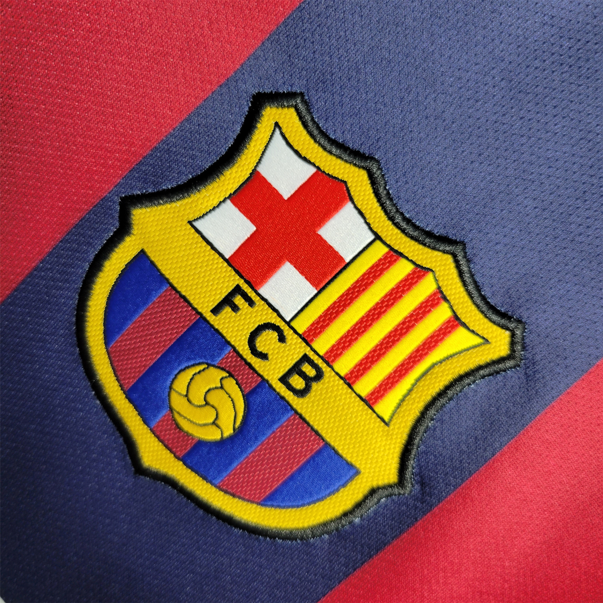 Retro Barcelona 14-15 Home Stadium Jersey - Unitedfutballjersey