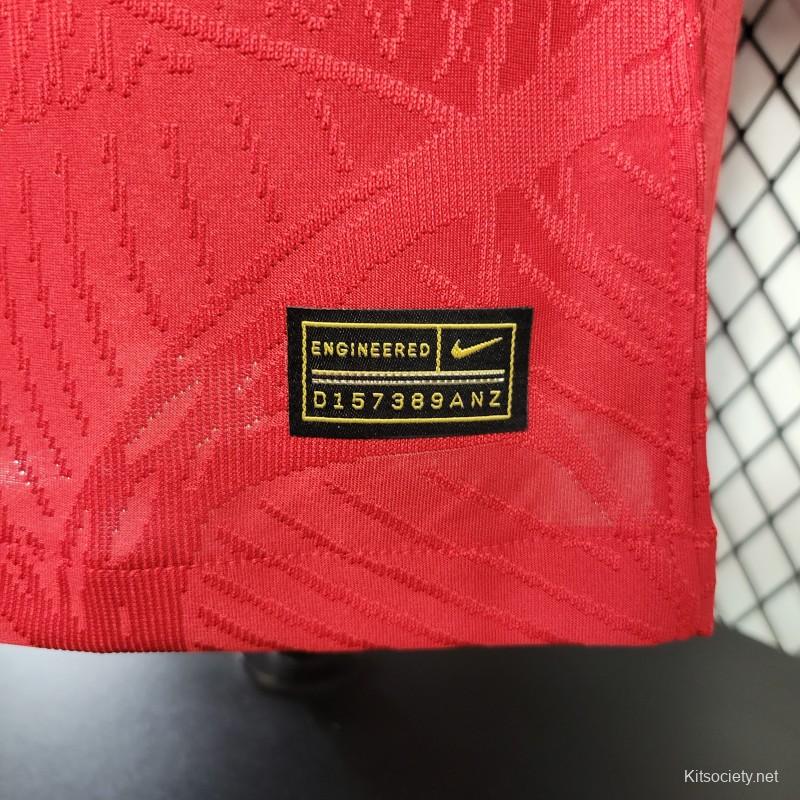 Liverpool 23-24 Home Red Jersey - Player Version - Unitedfutballjersey